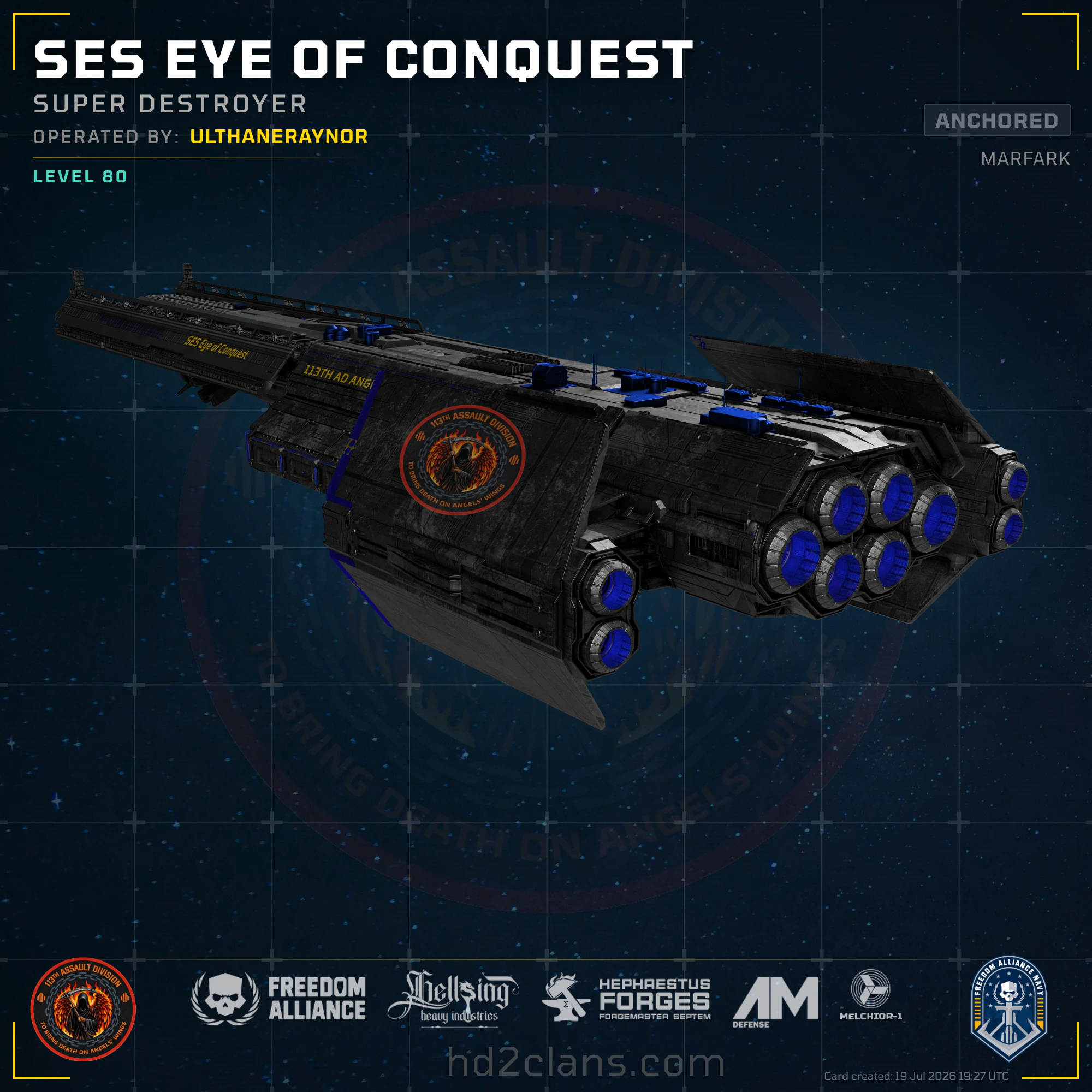 SES Eye of Conquest