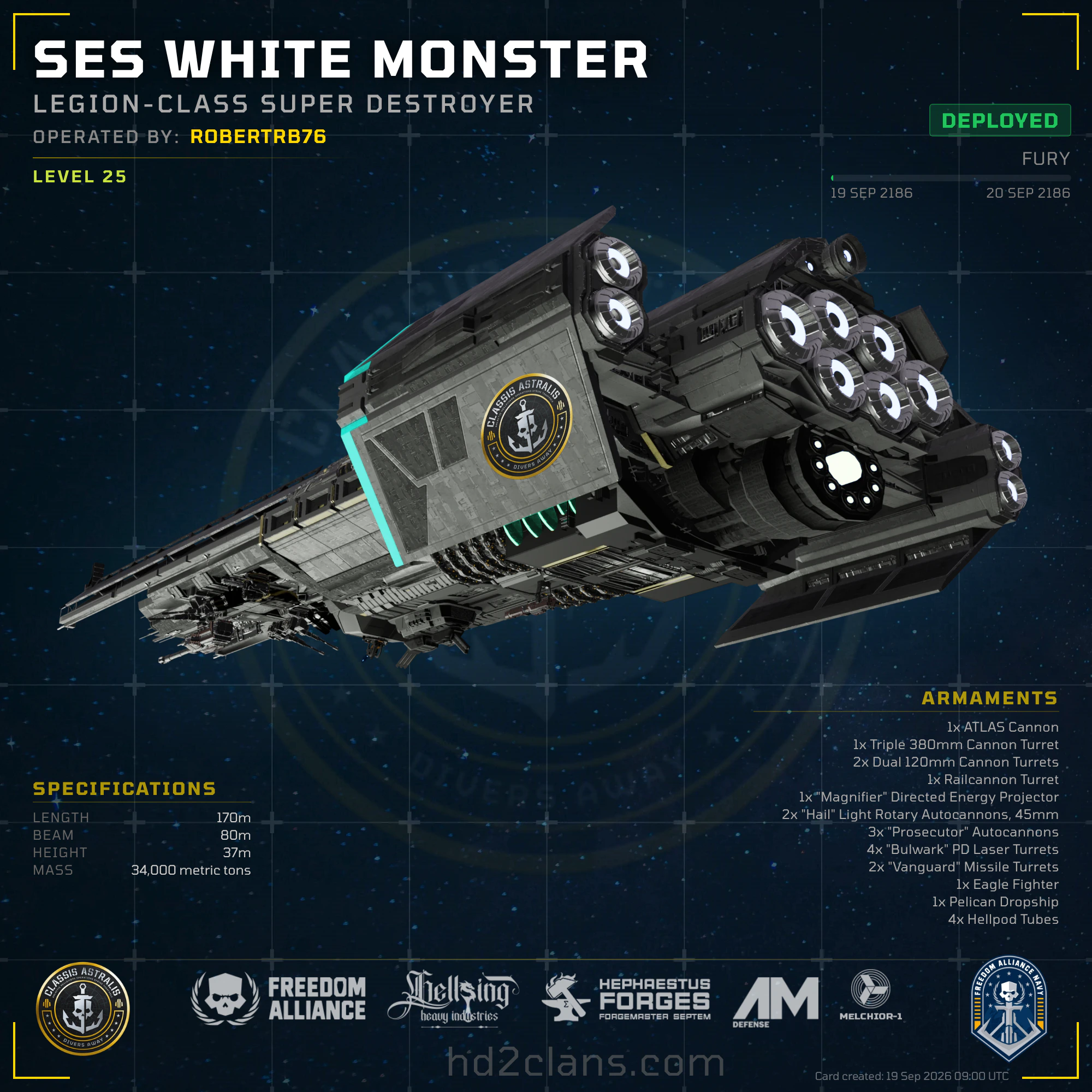 SES White Monster