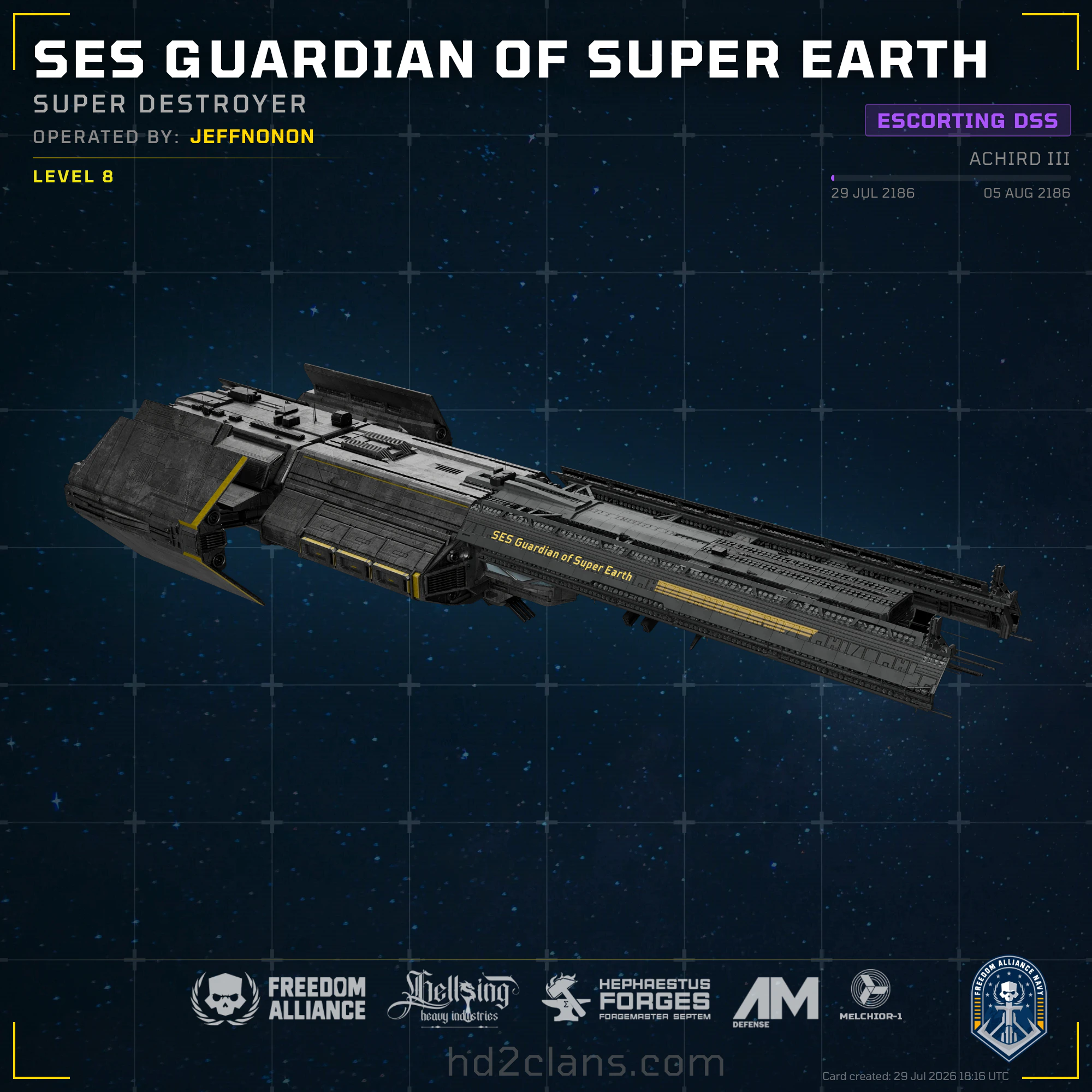 SES Guardian of Super Earth
