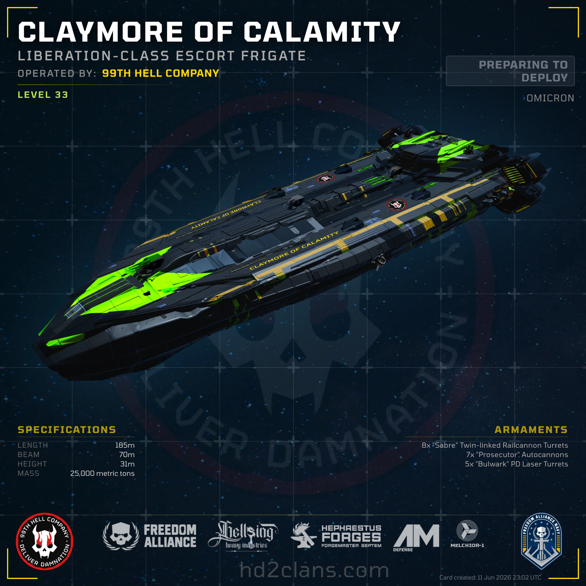 Claymore of Calamity