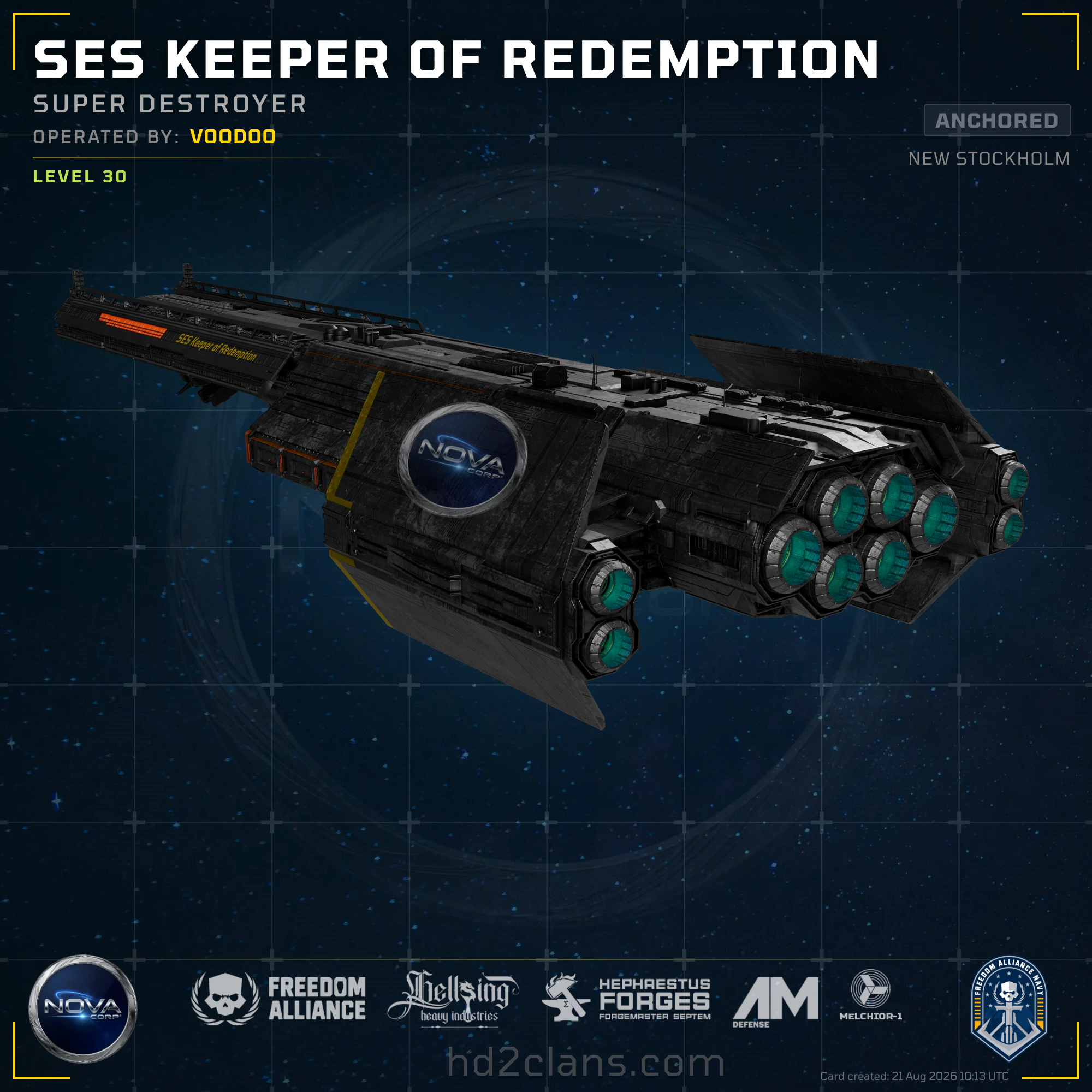 SES Keeper of Redemption