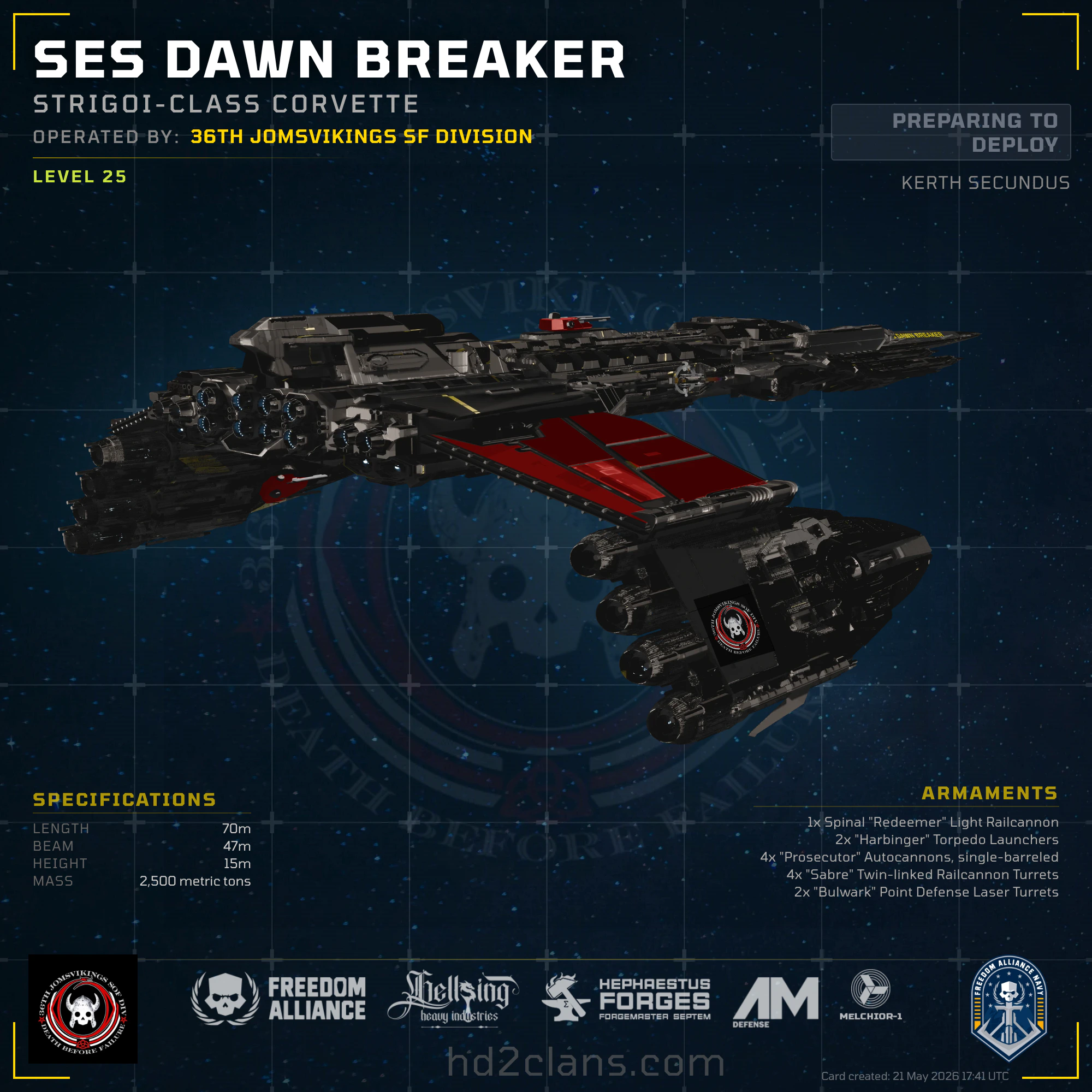 SES Dawn Breaker