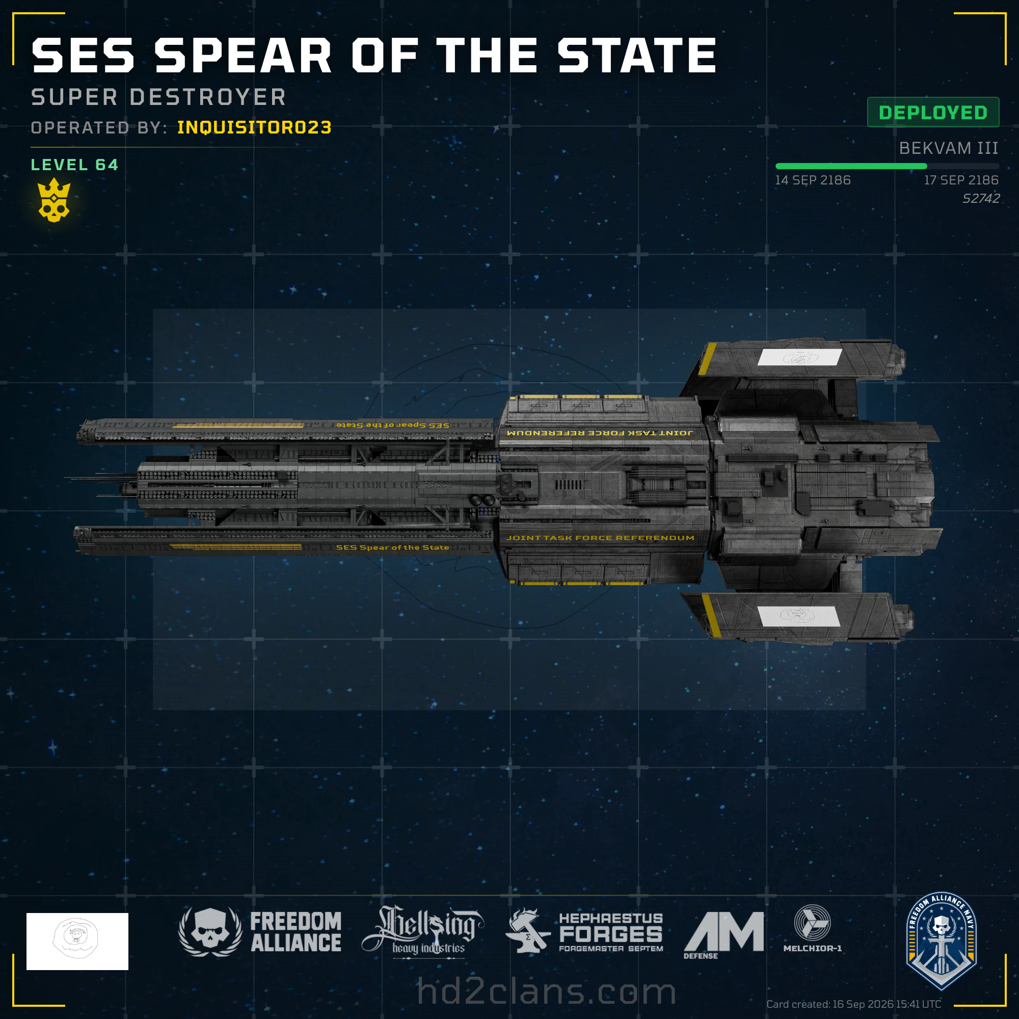 SES Spear of the State