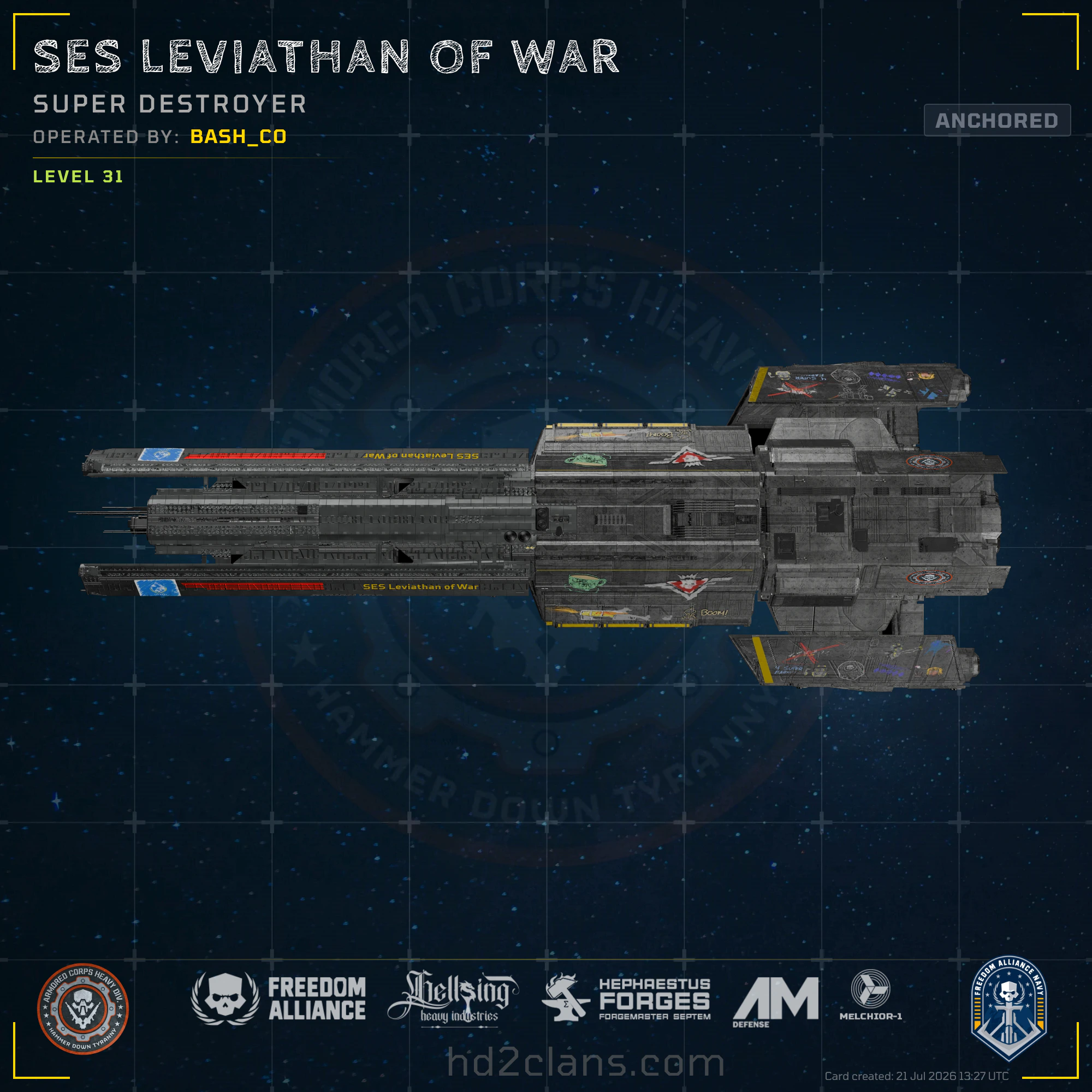 SES Leviathan of War