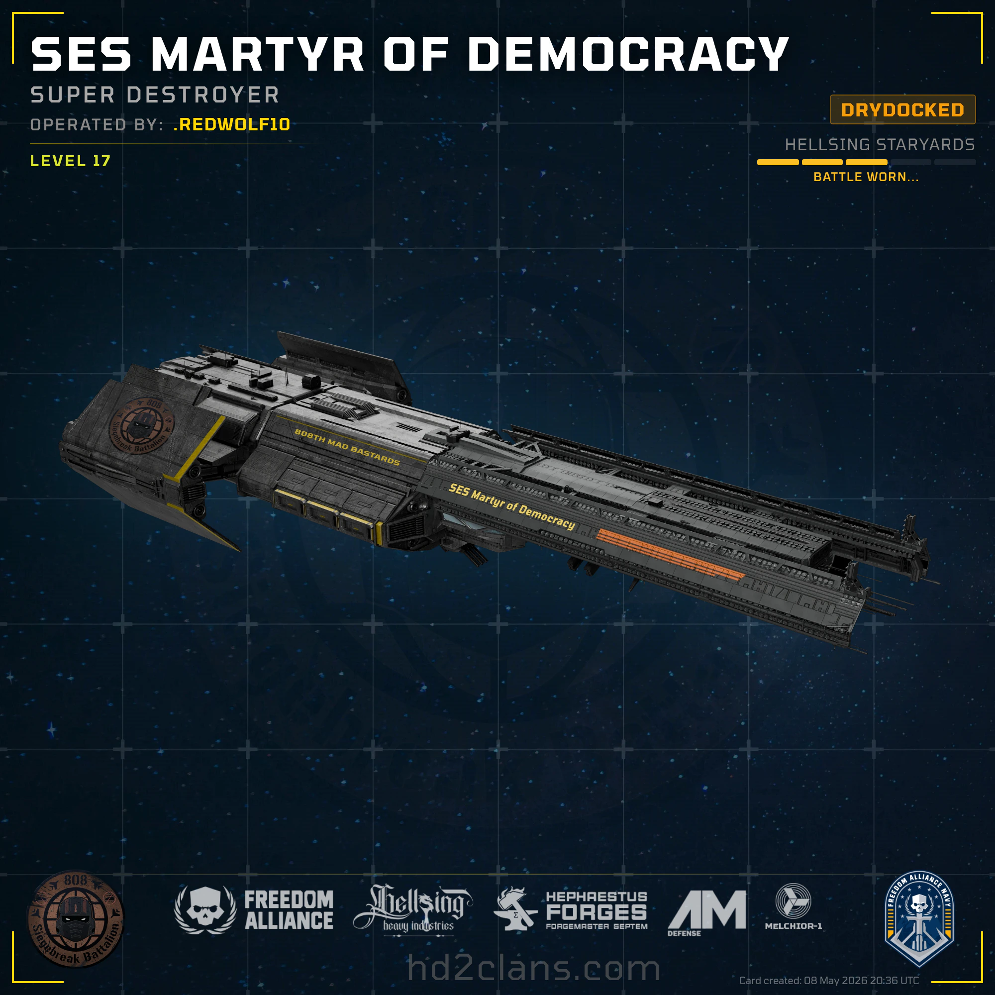 SES Martyr of Democracy