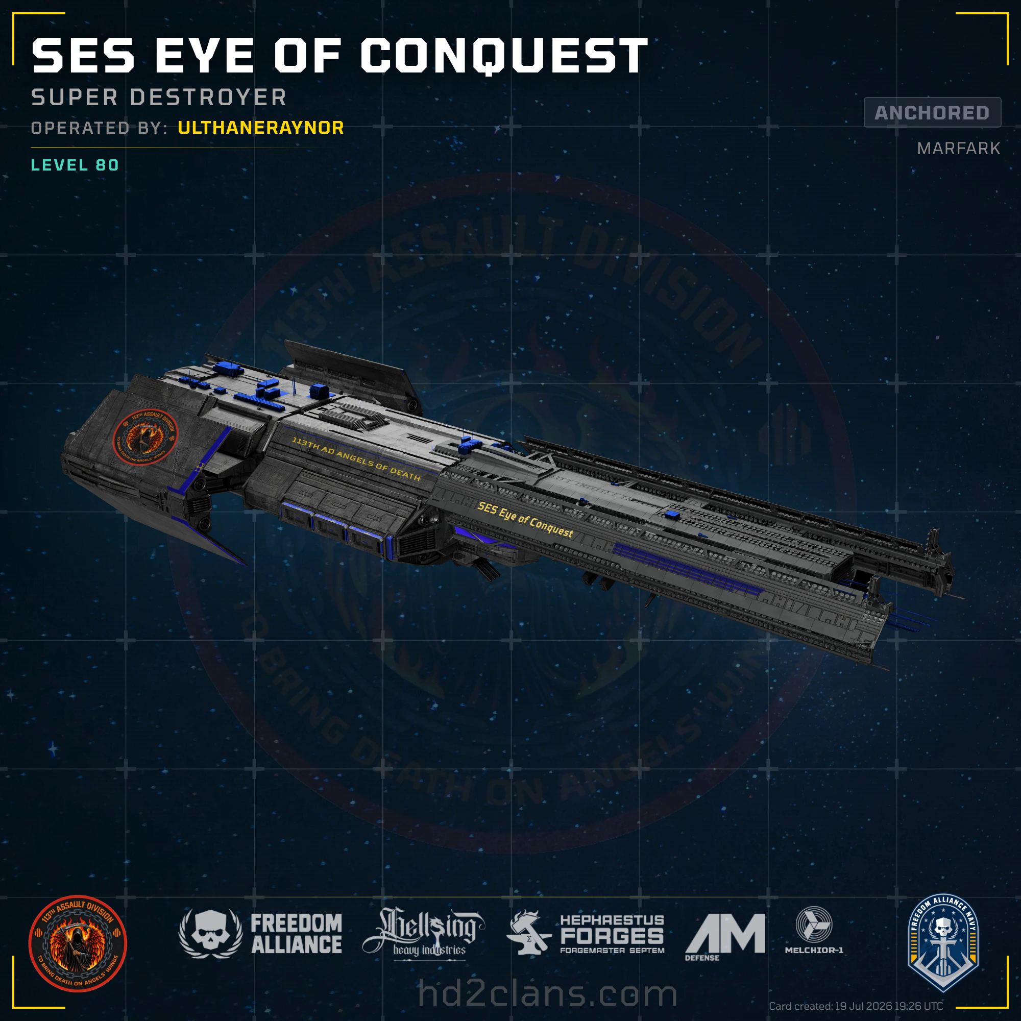 SES Eye of Conquest