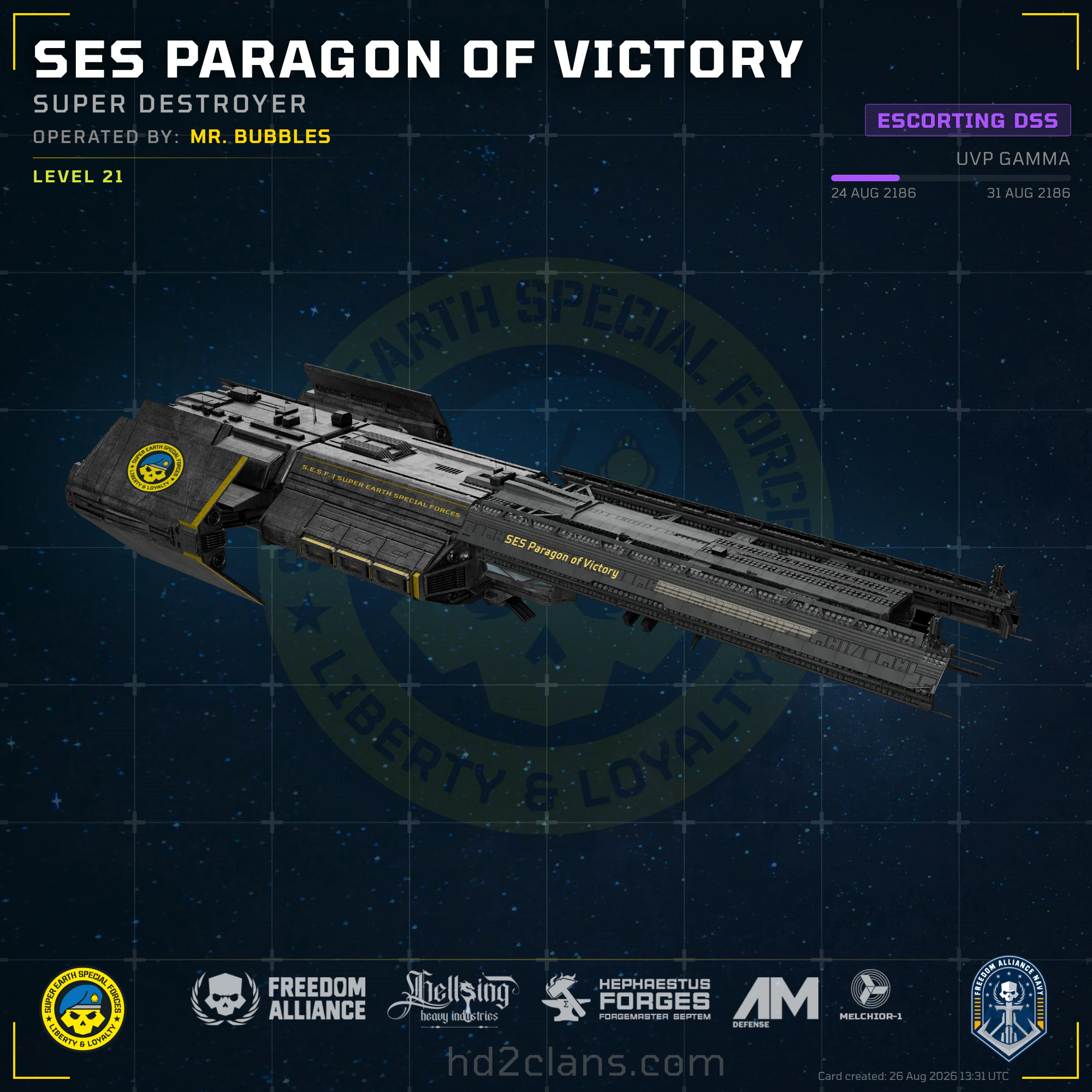 SES Paragon of Victory