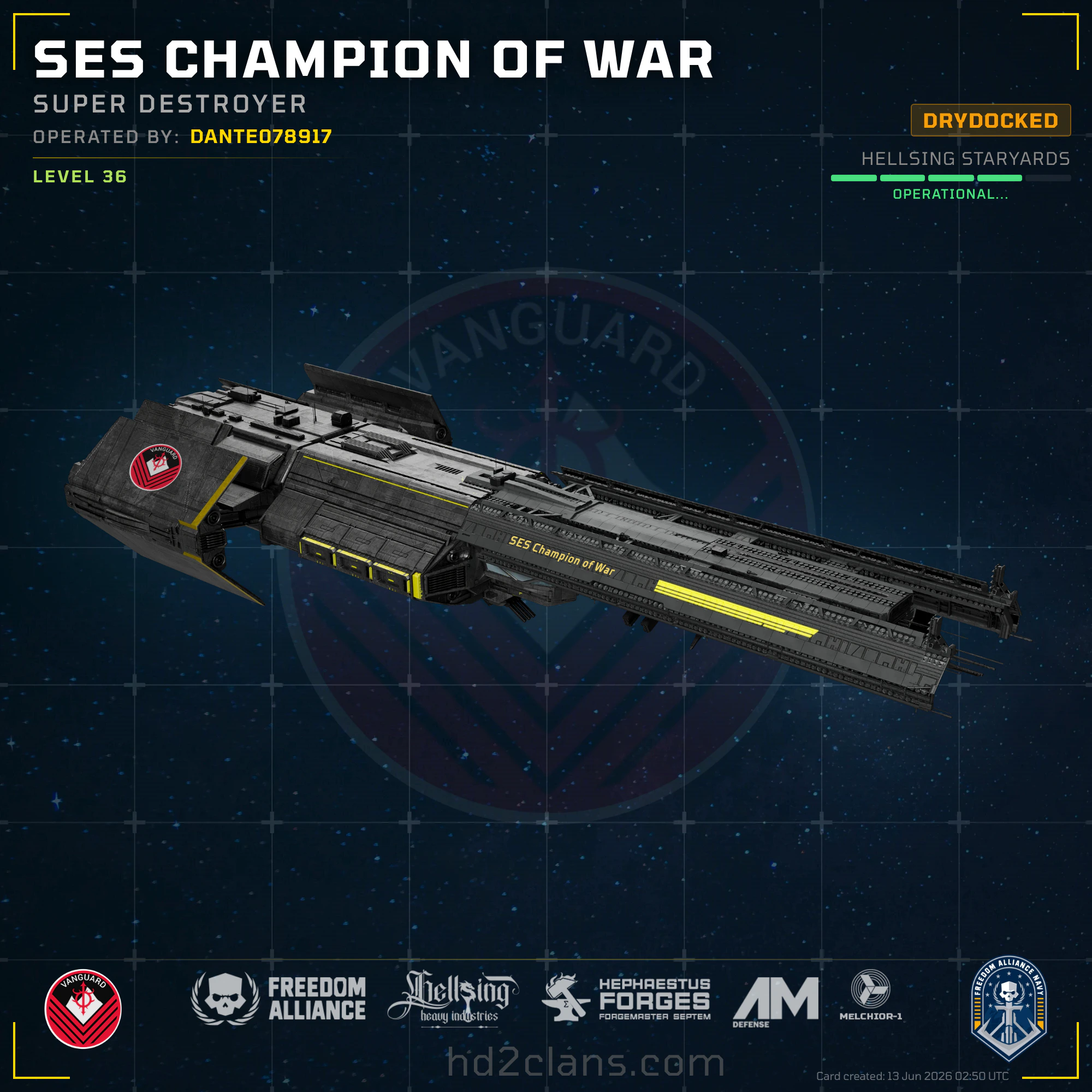 SES Champion of War