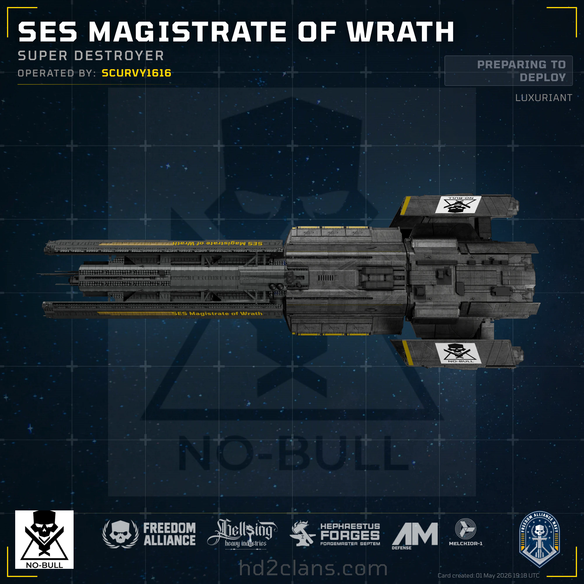 SES Magistrate of Wrath
