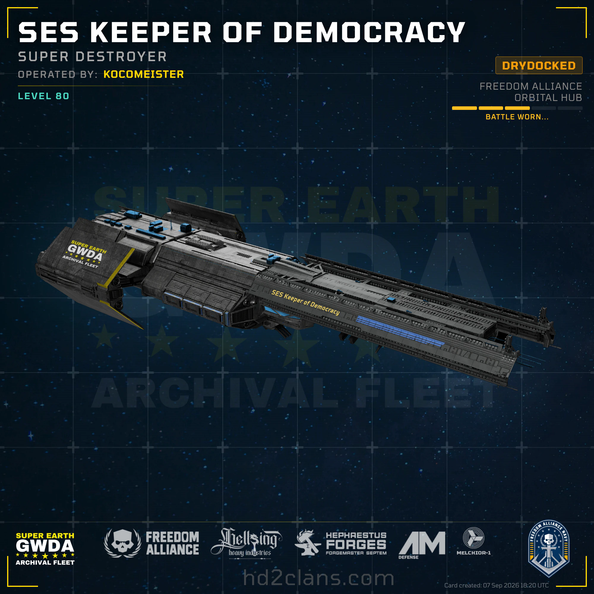 SES Keeper of Democracy