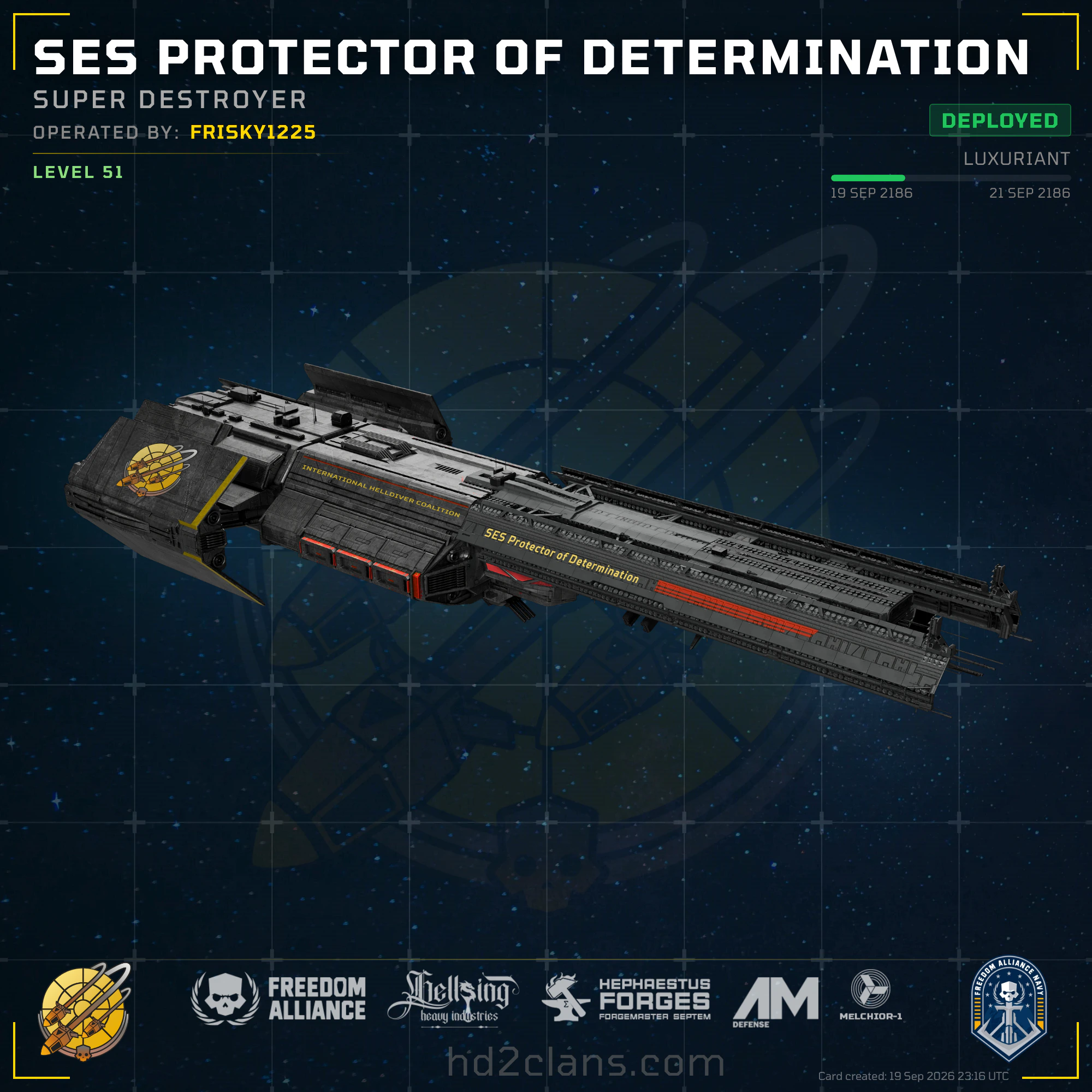 SES Protector of Determination
