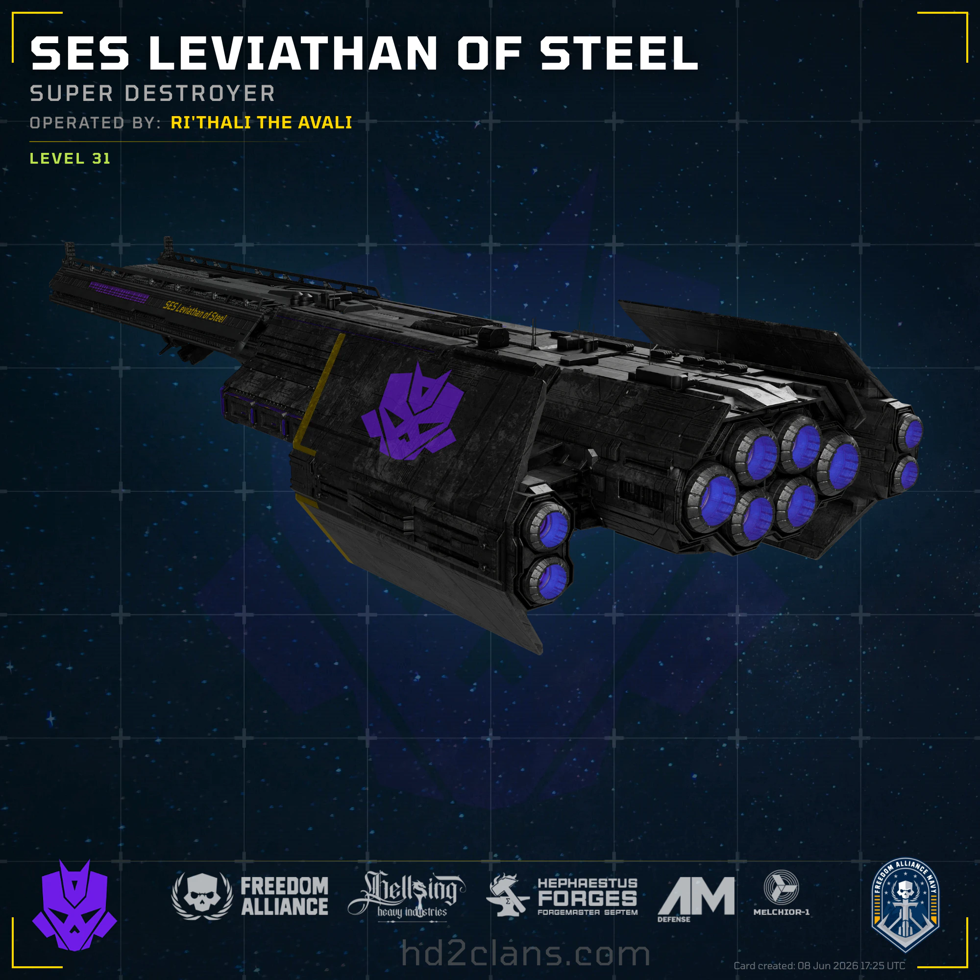 SES Leviathan of Steel