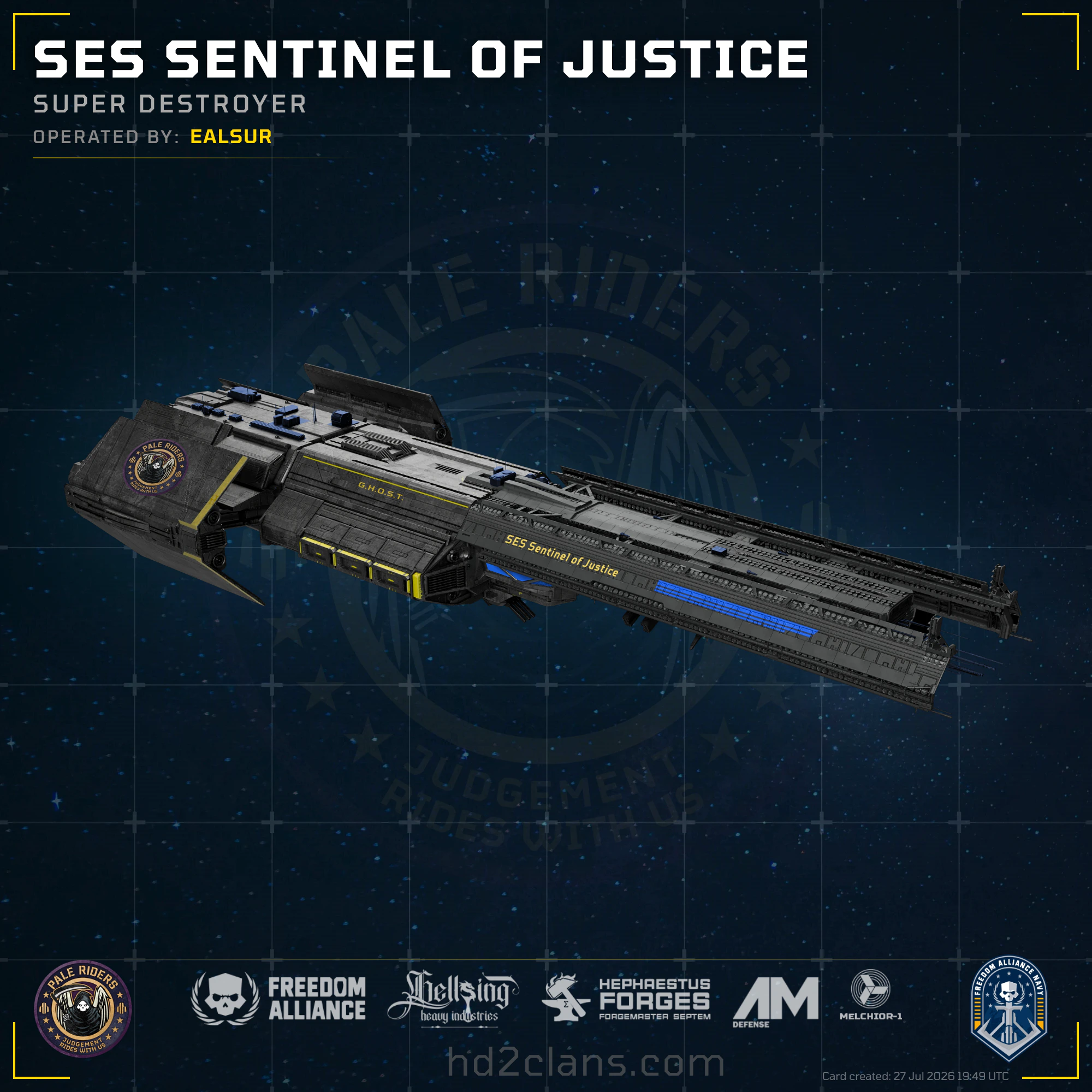 SES Sentinel of Justice