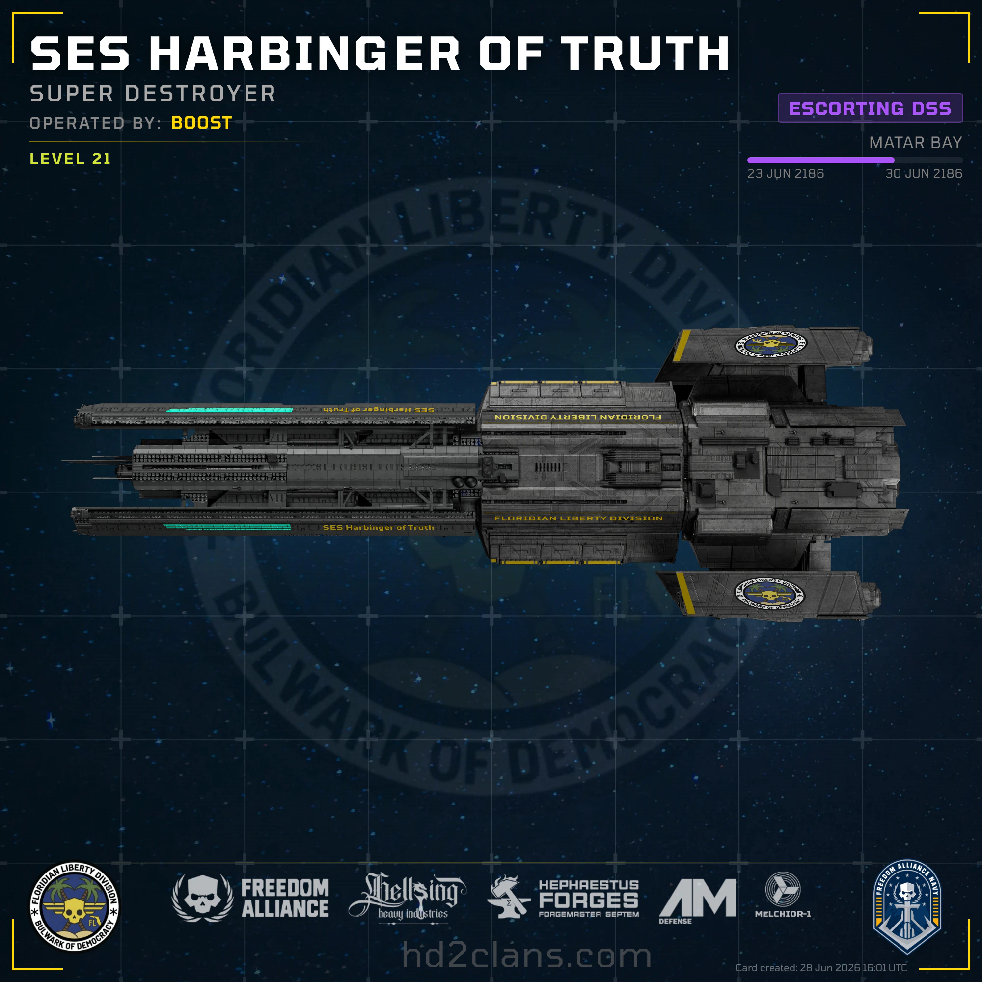SES Harbinger of Truth