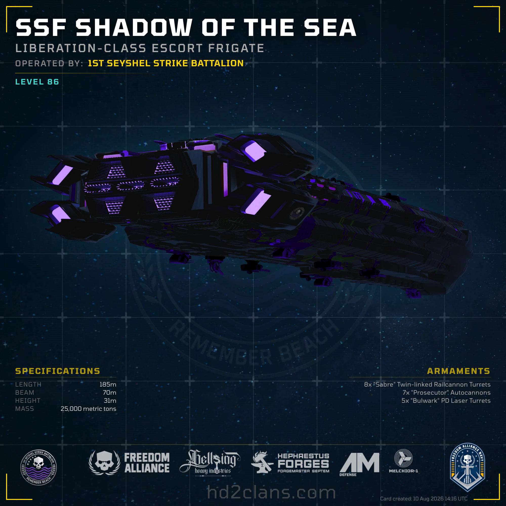 SSF Shadow of the Sea