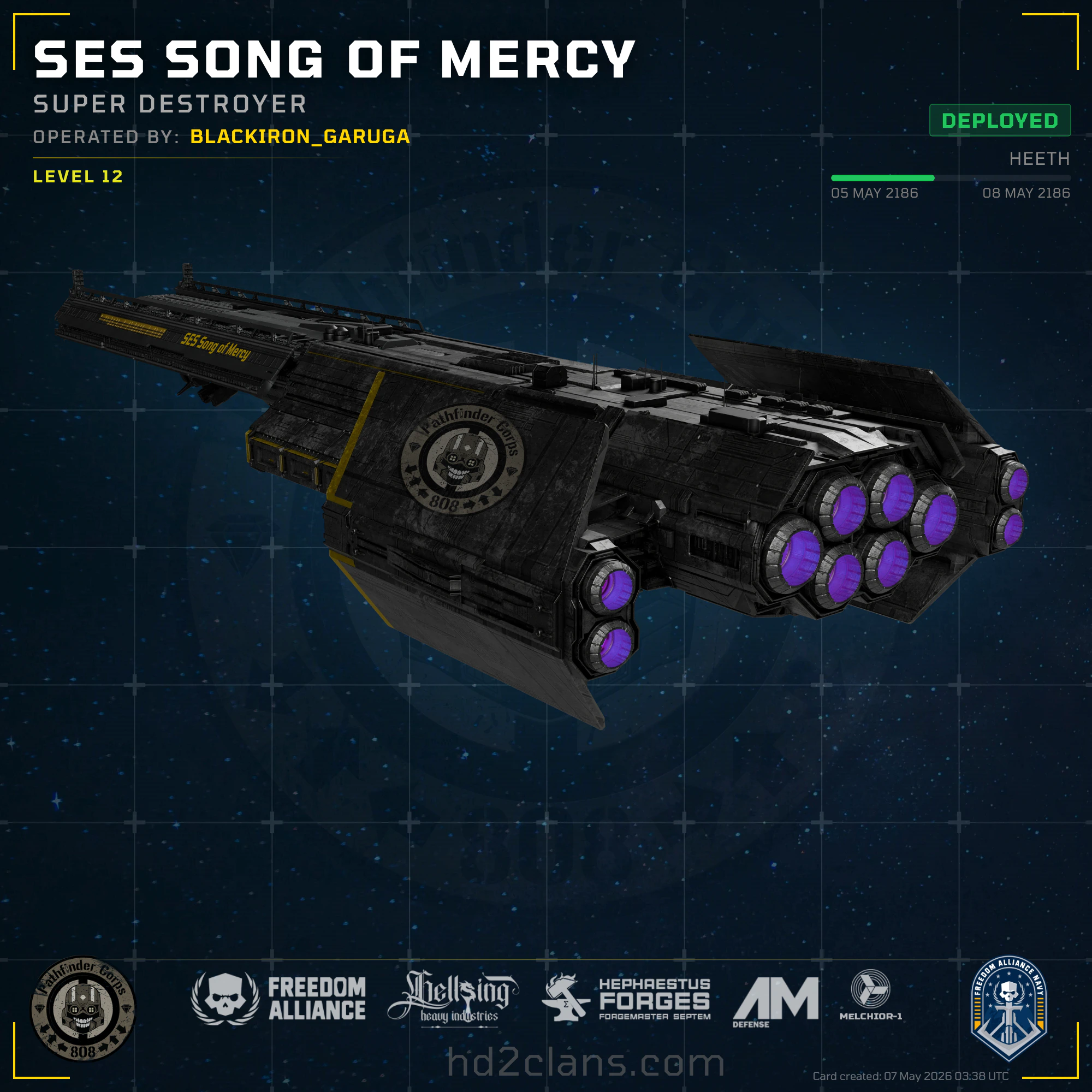 SES Song of Mercy