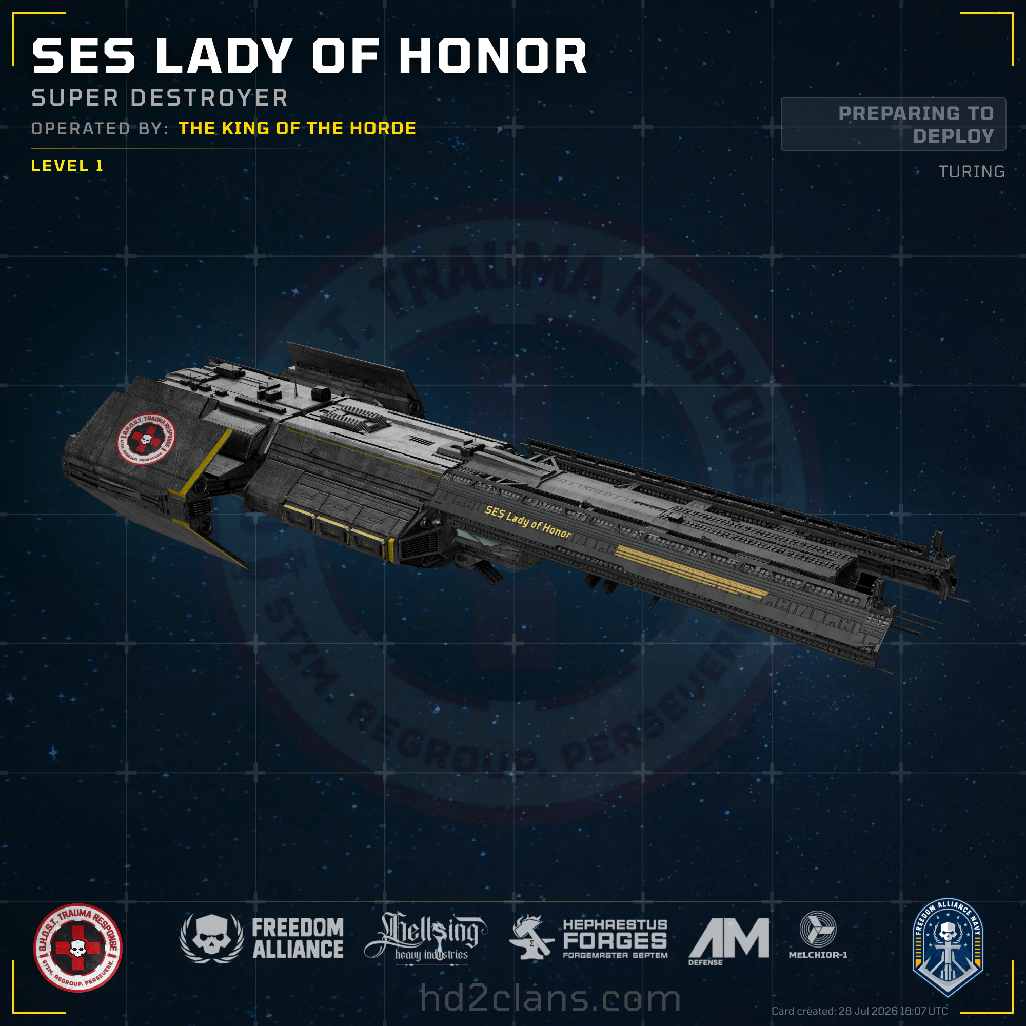 SES Lady of Honor
