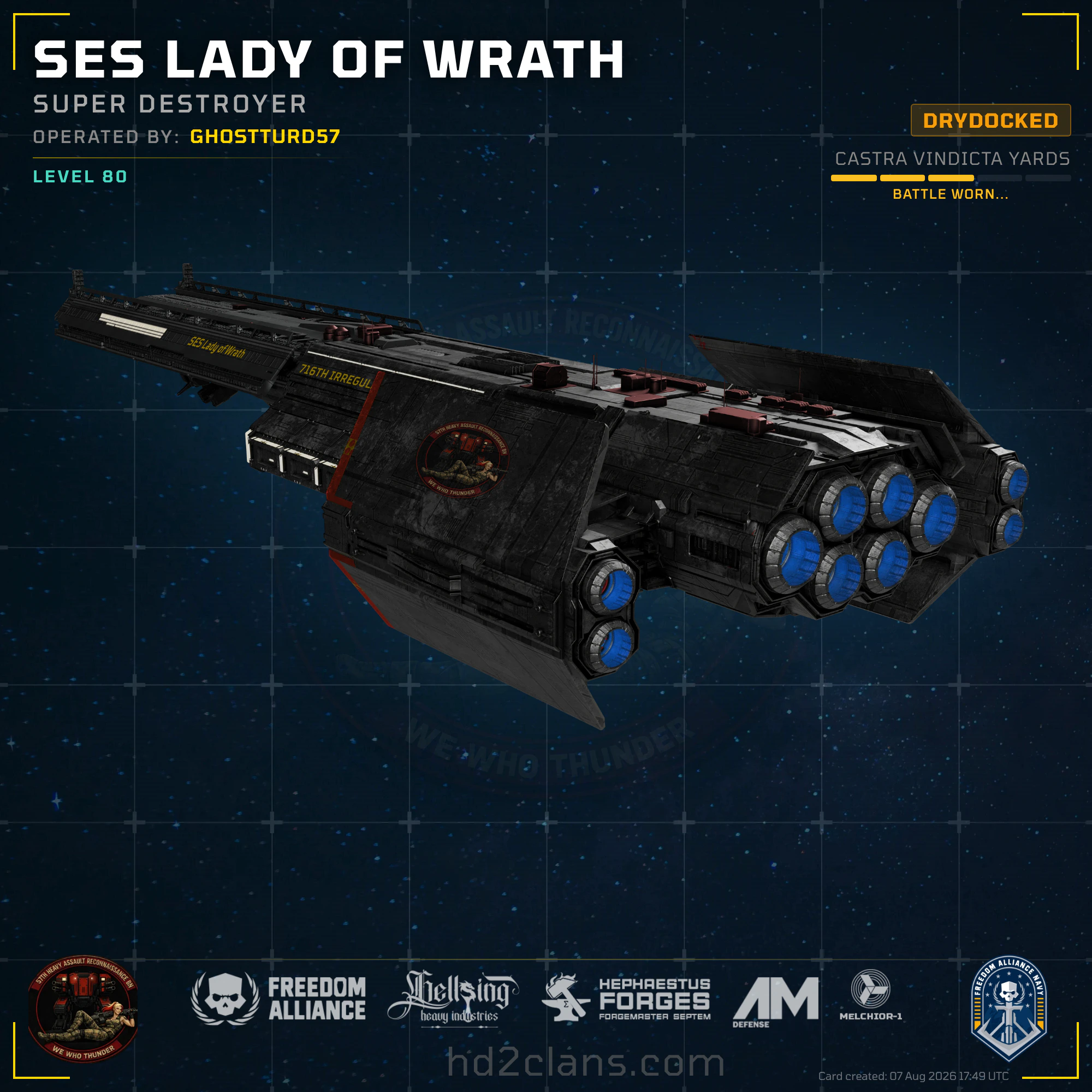 SES Lady of Wrath
