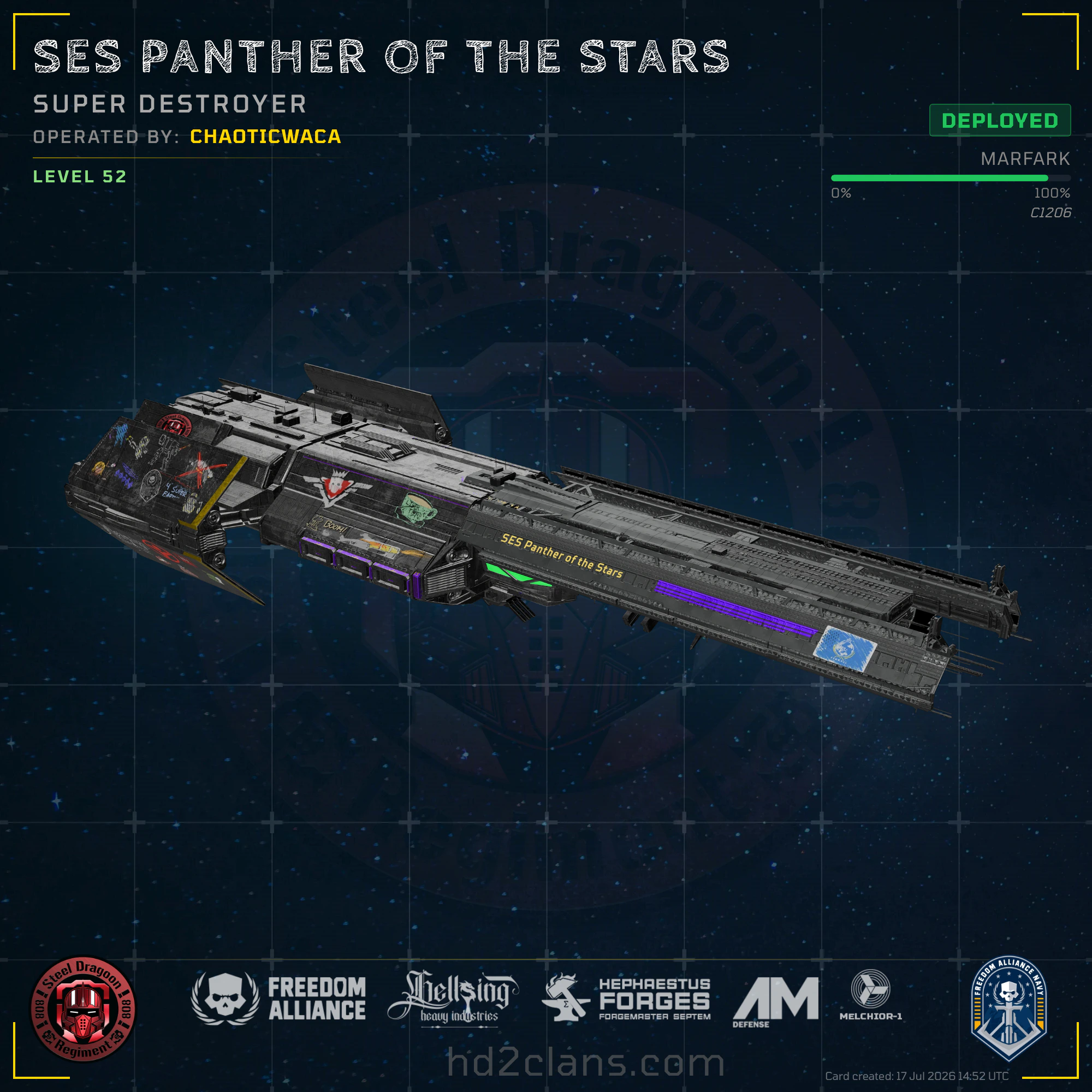 SES Panther of the Stars