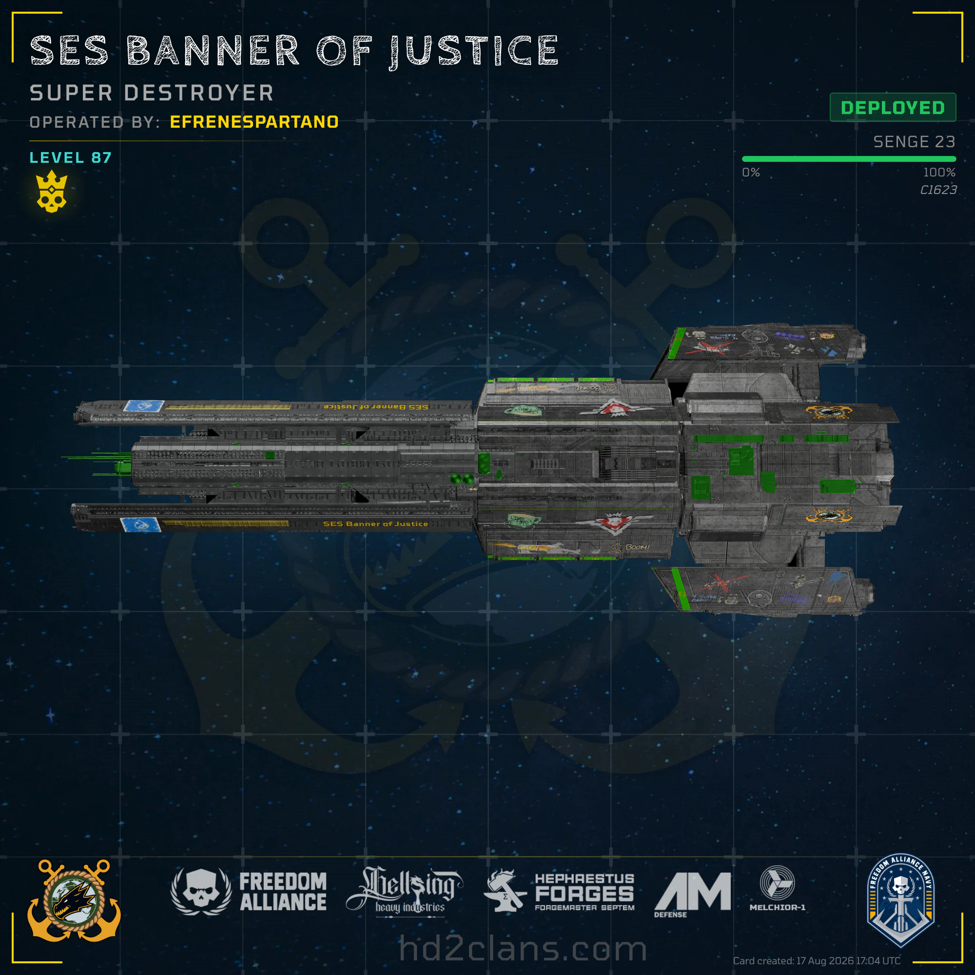 SES Banner of Justice