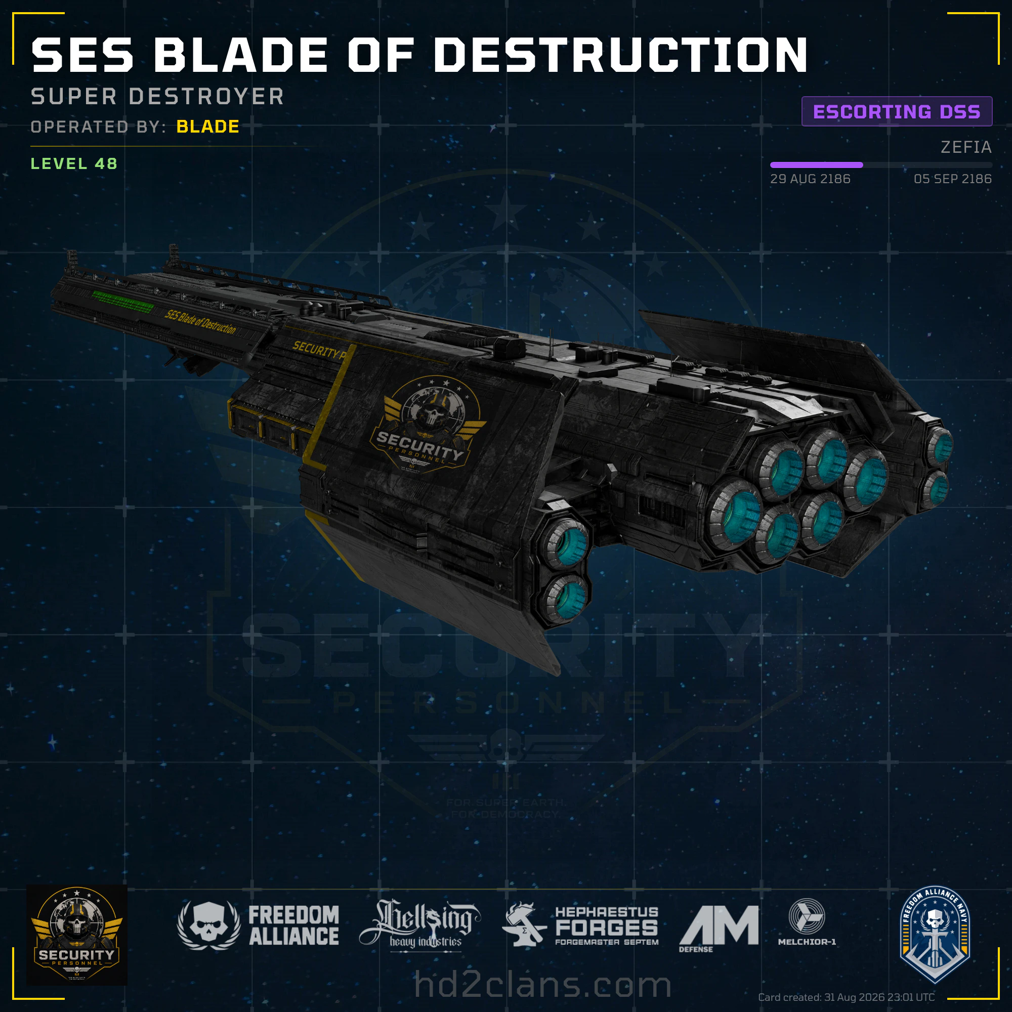 SES Blade of Destruction