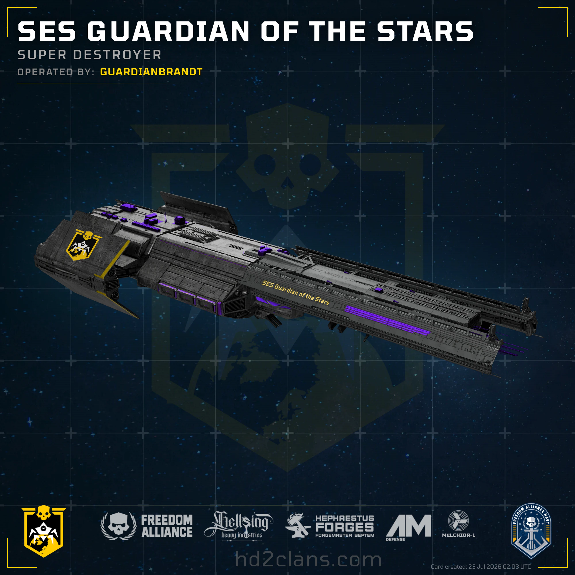 SES Guardian of the Stars
