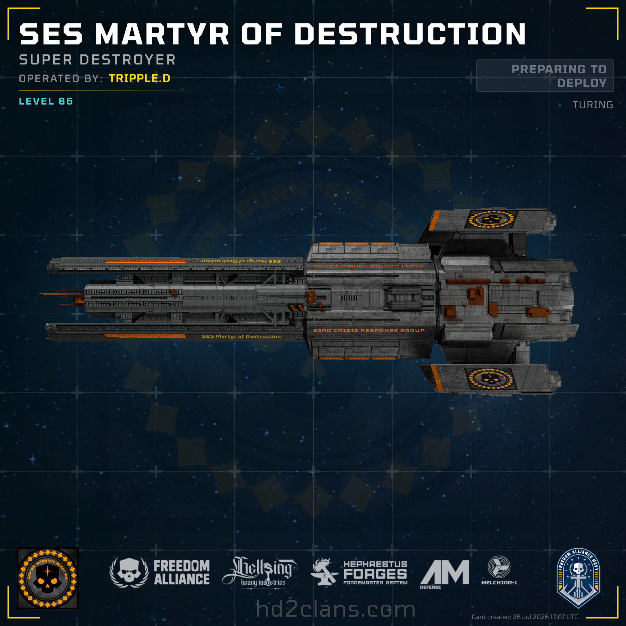 SES Martyr of Destruction