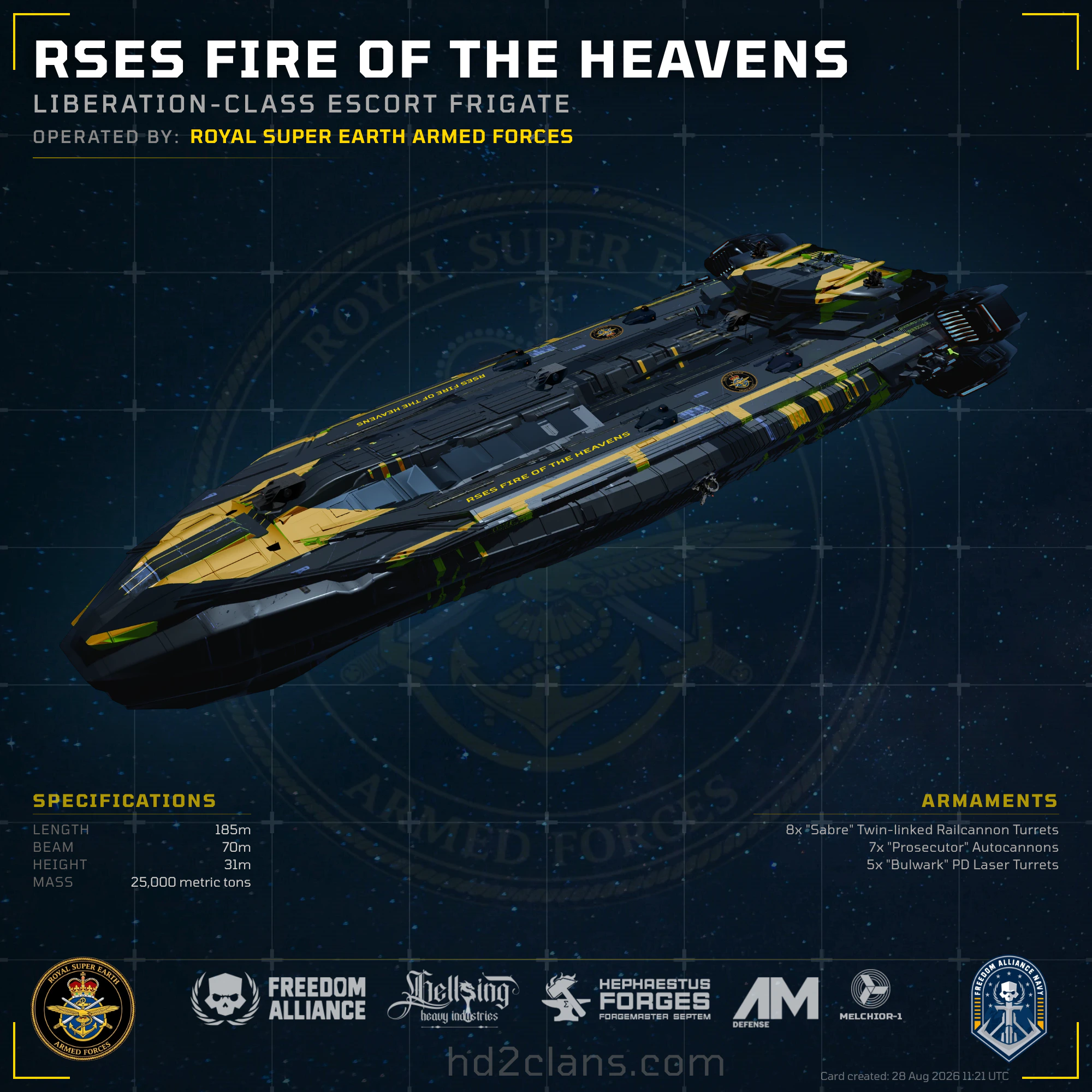 RSES Fire of the Heavens