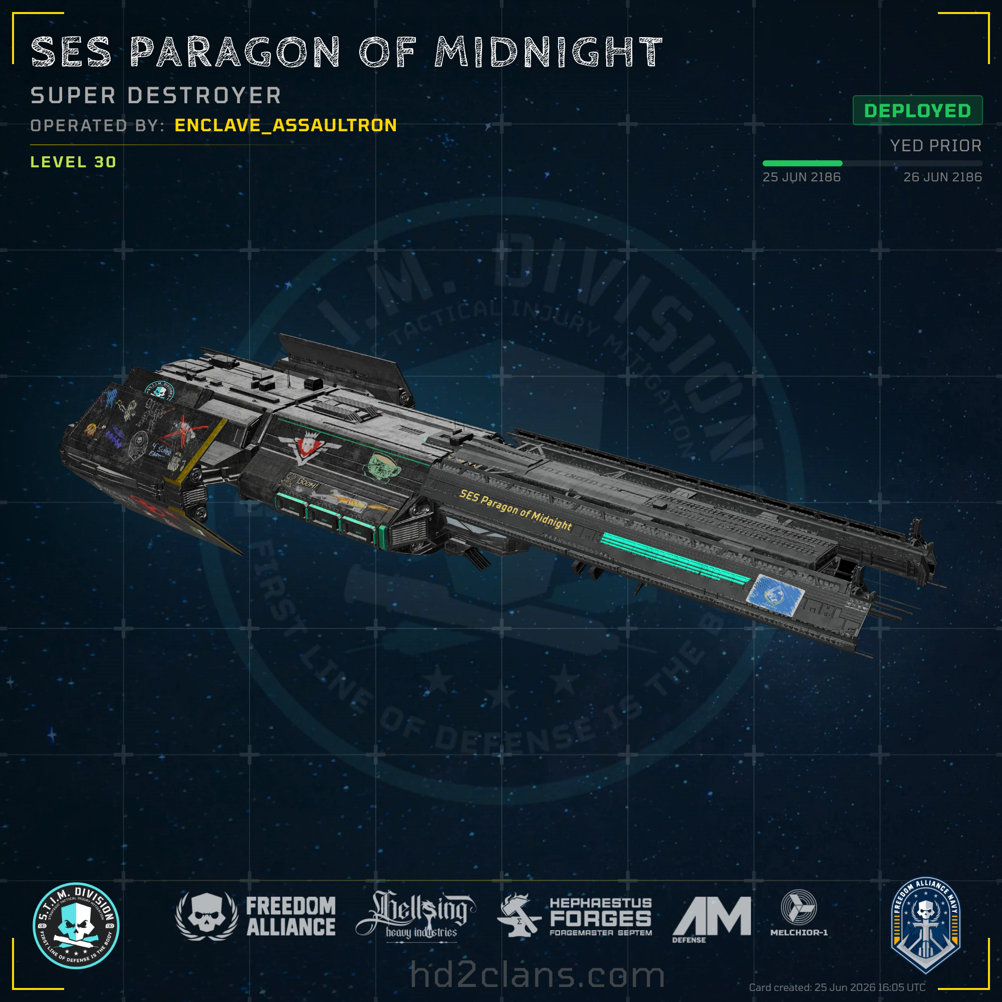 SES Paragon of Midnight