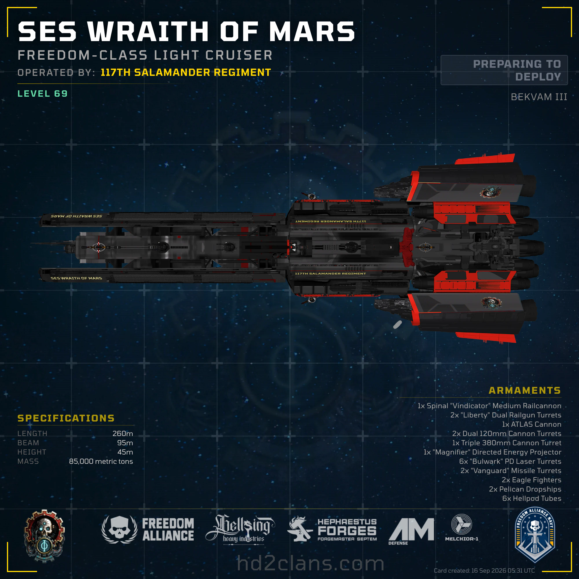 SES Wraith of Mars