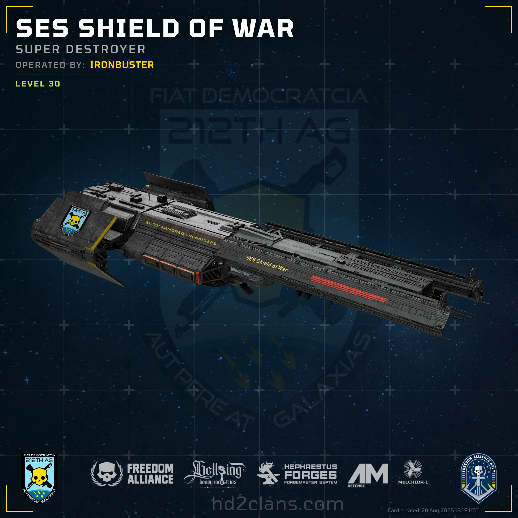 SES Shield of War