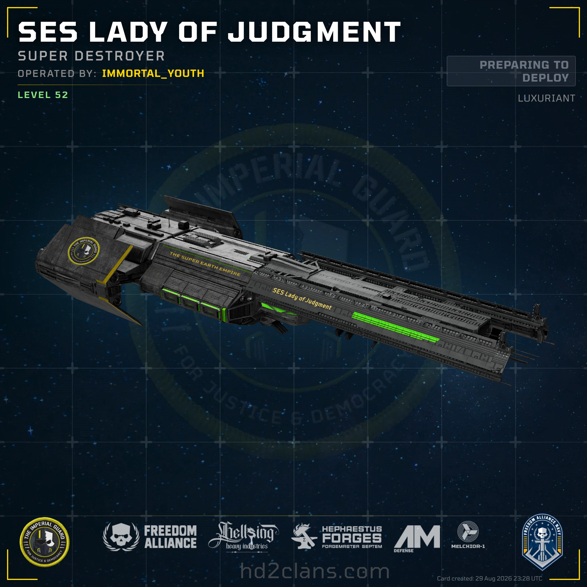 SES Lady of Judgment