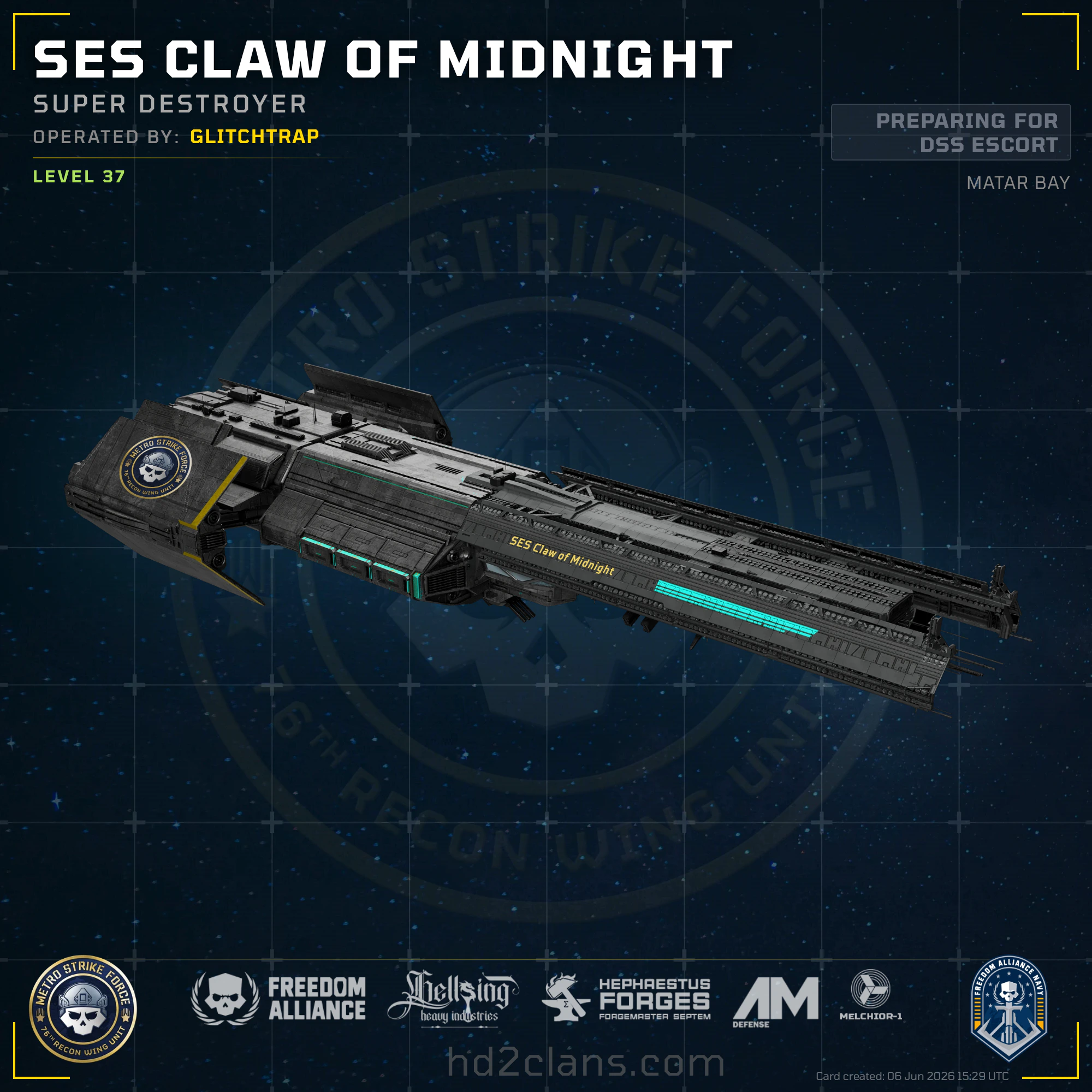 SES Claw of Midnight