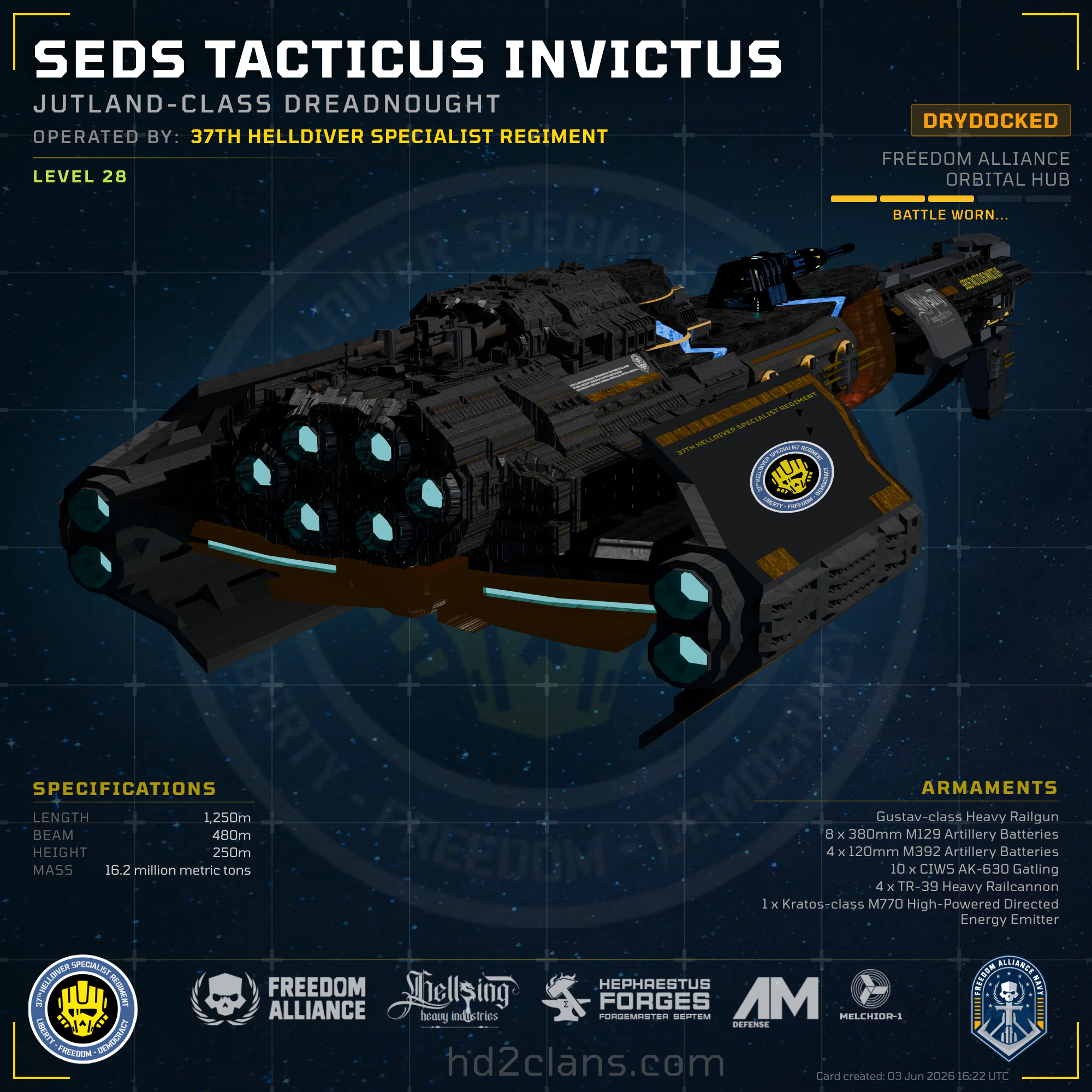 SEDS Tacticus Invictus