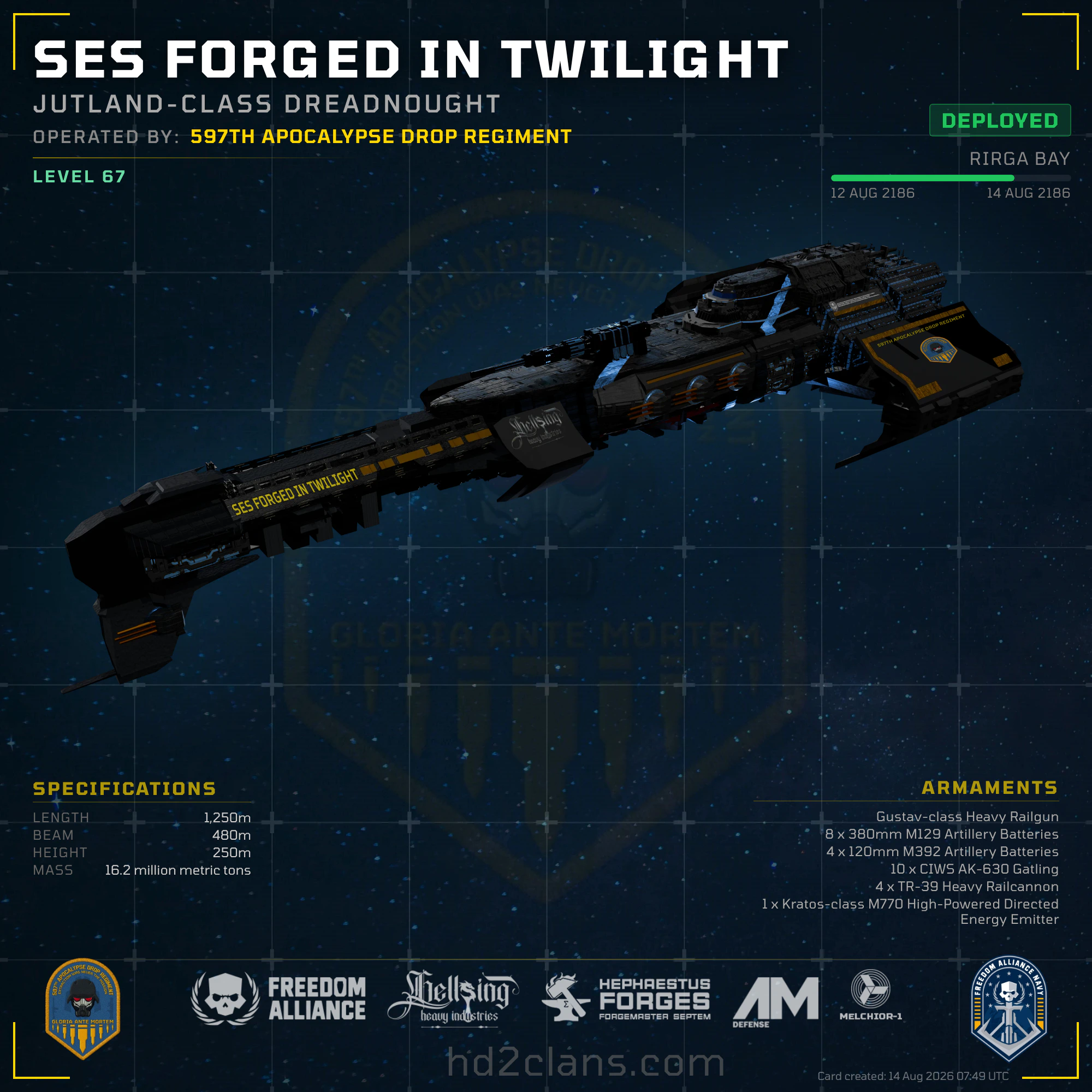 SES Forged In Twilight