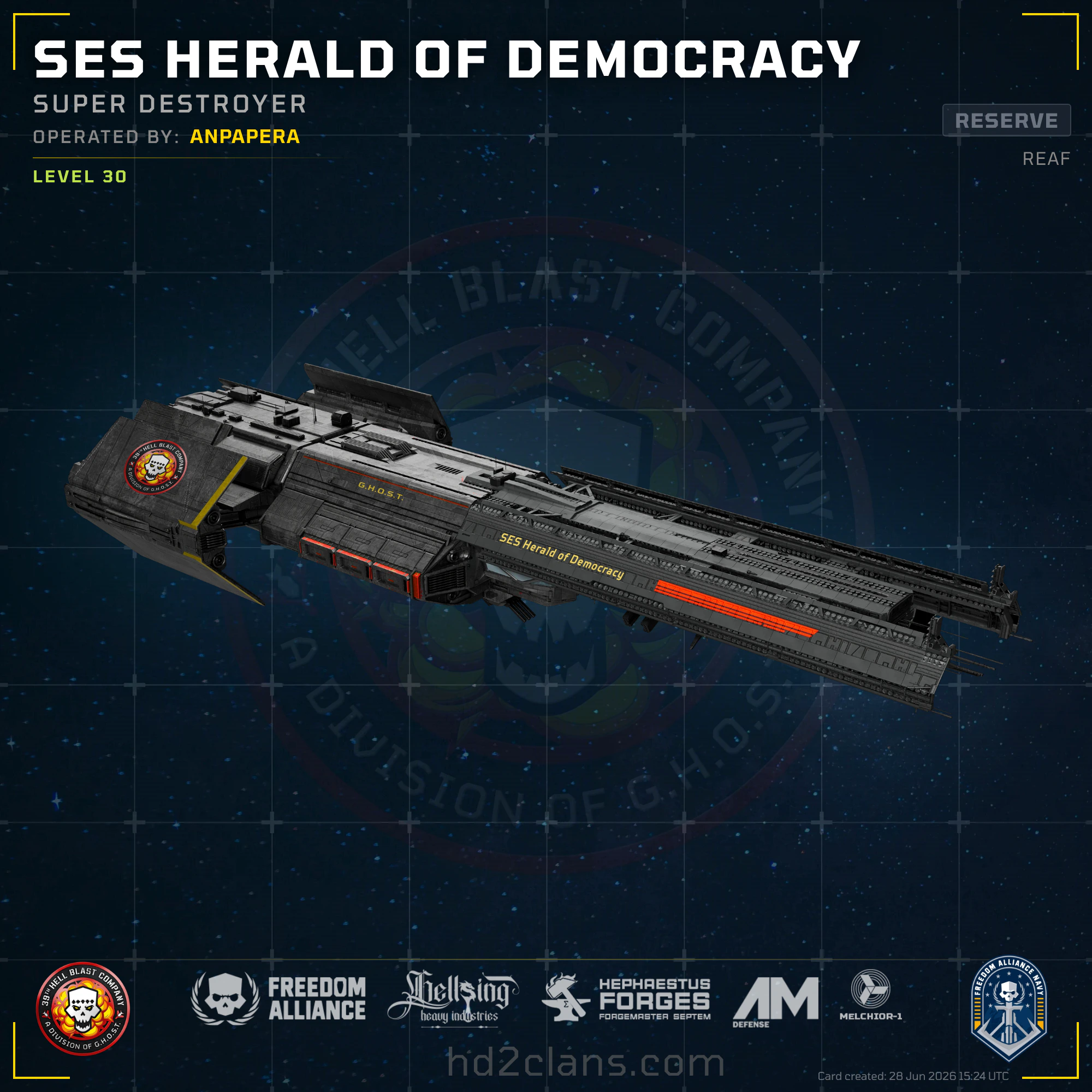 SES Herald of Democracy