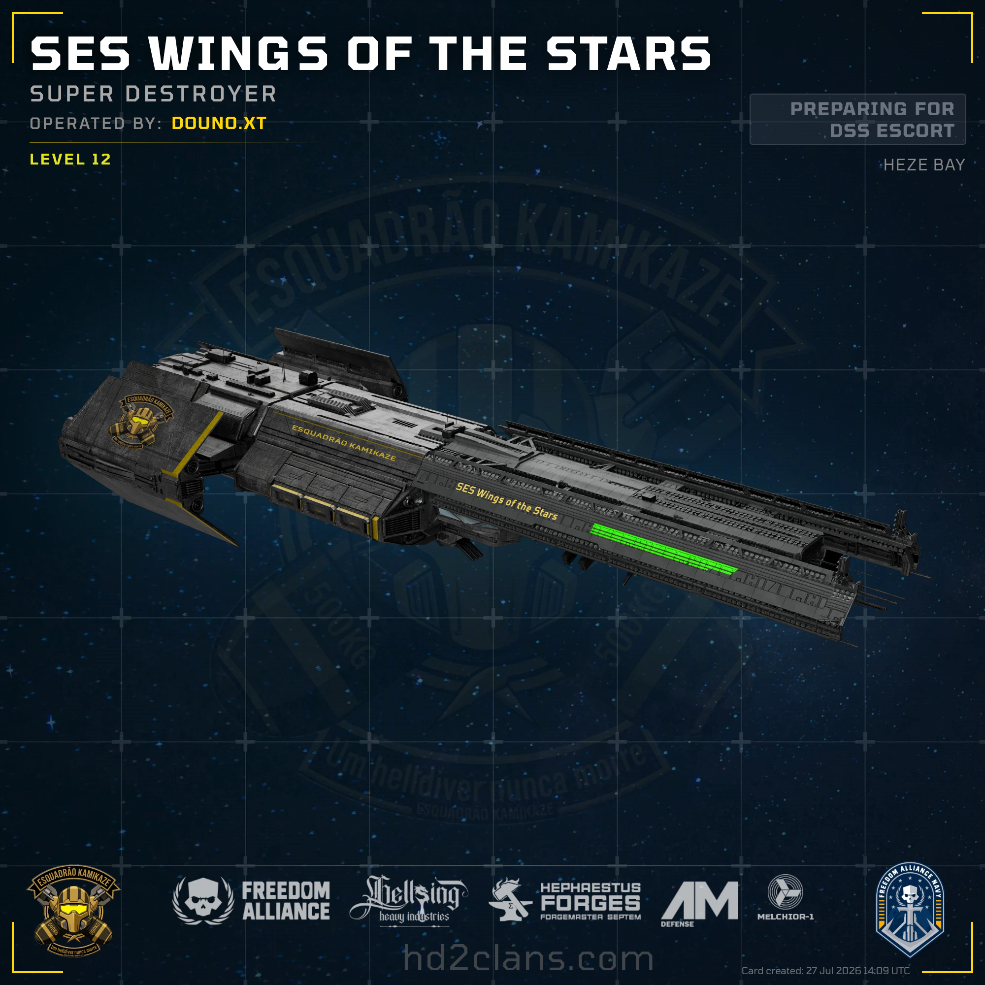 SES Wings of the Stars