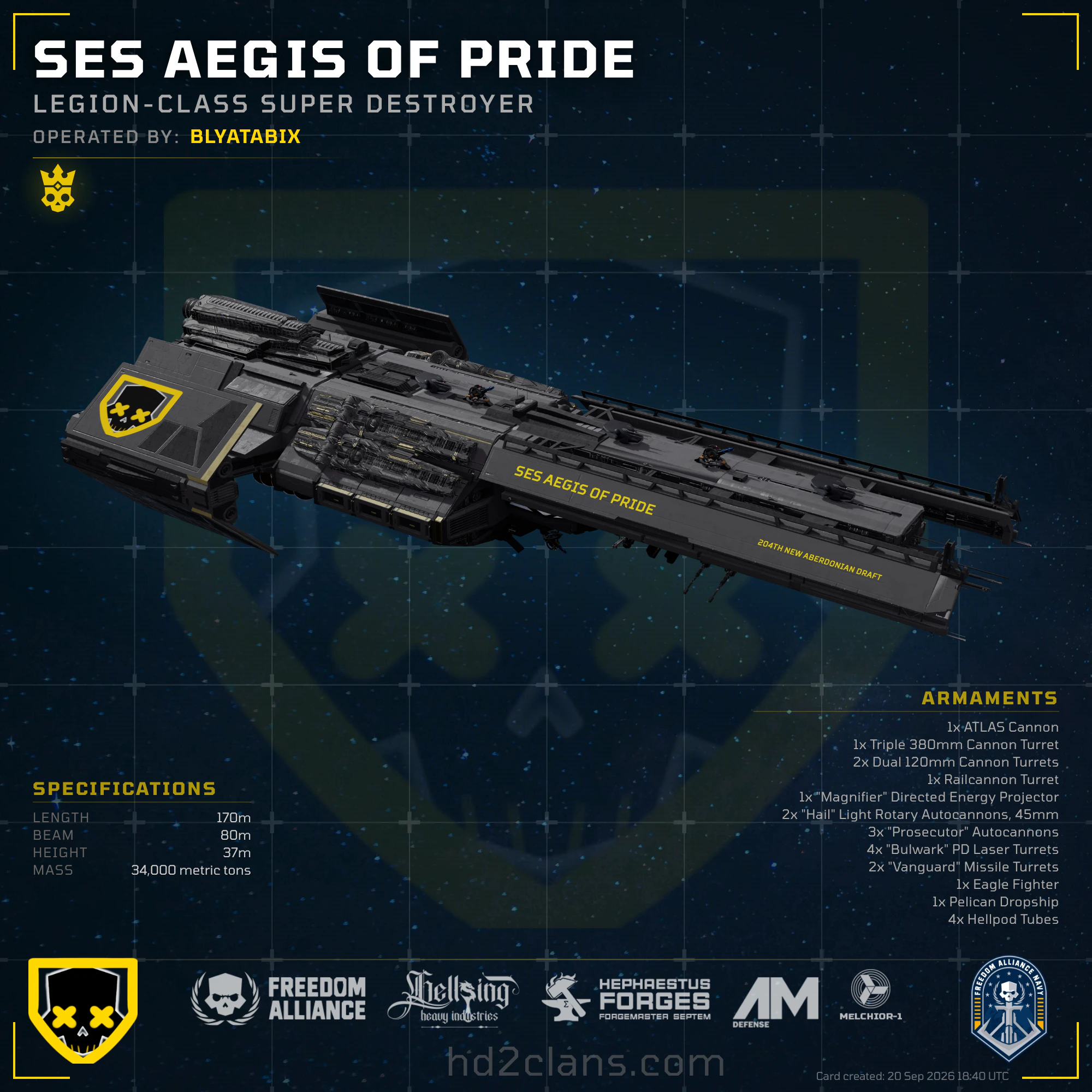 SES Aegis of Pride