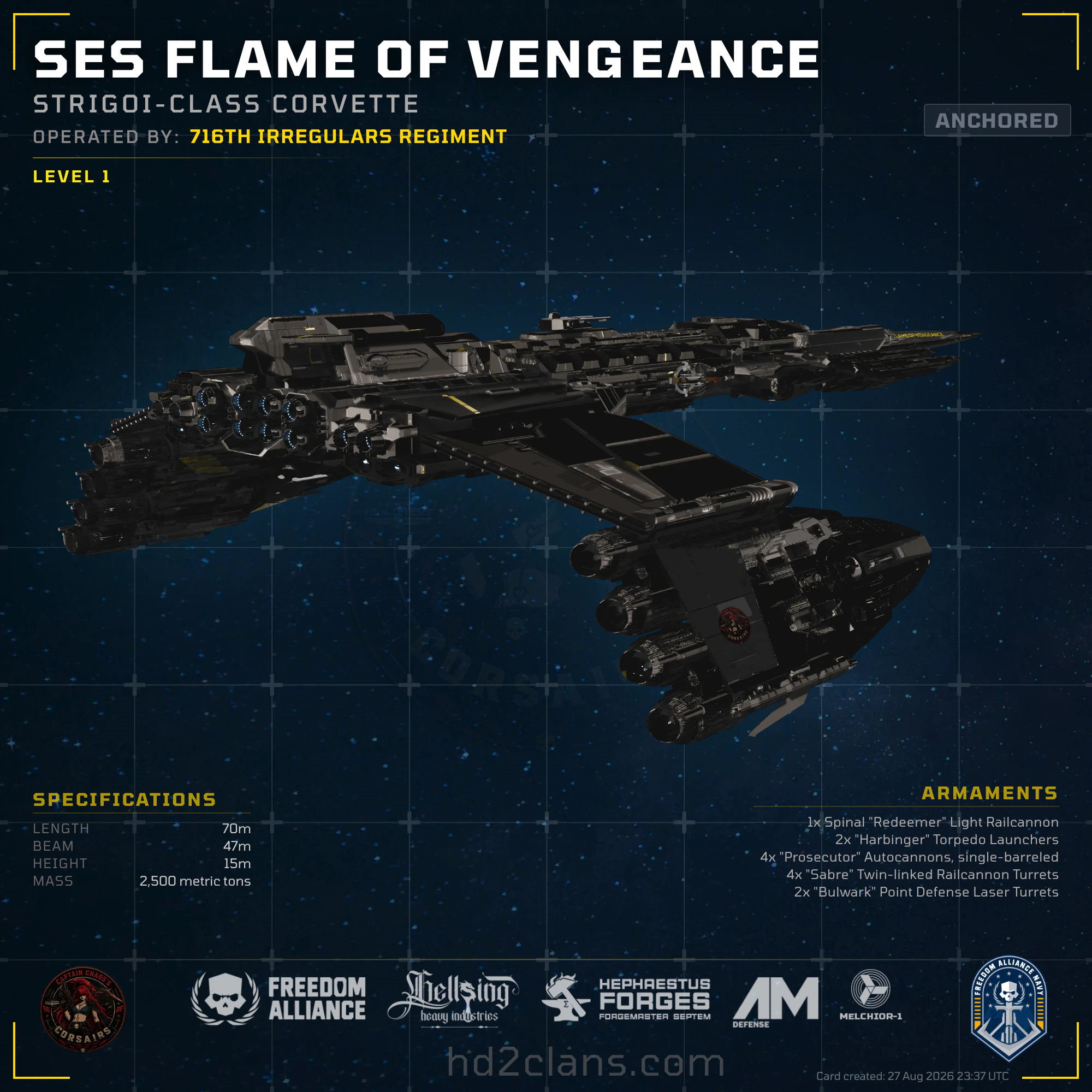 SES Flame of Vengeance