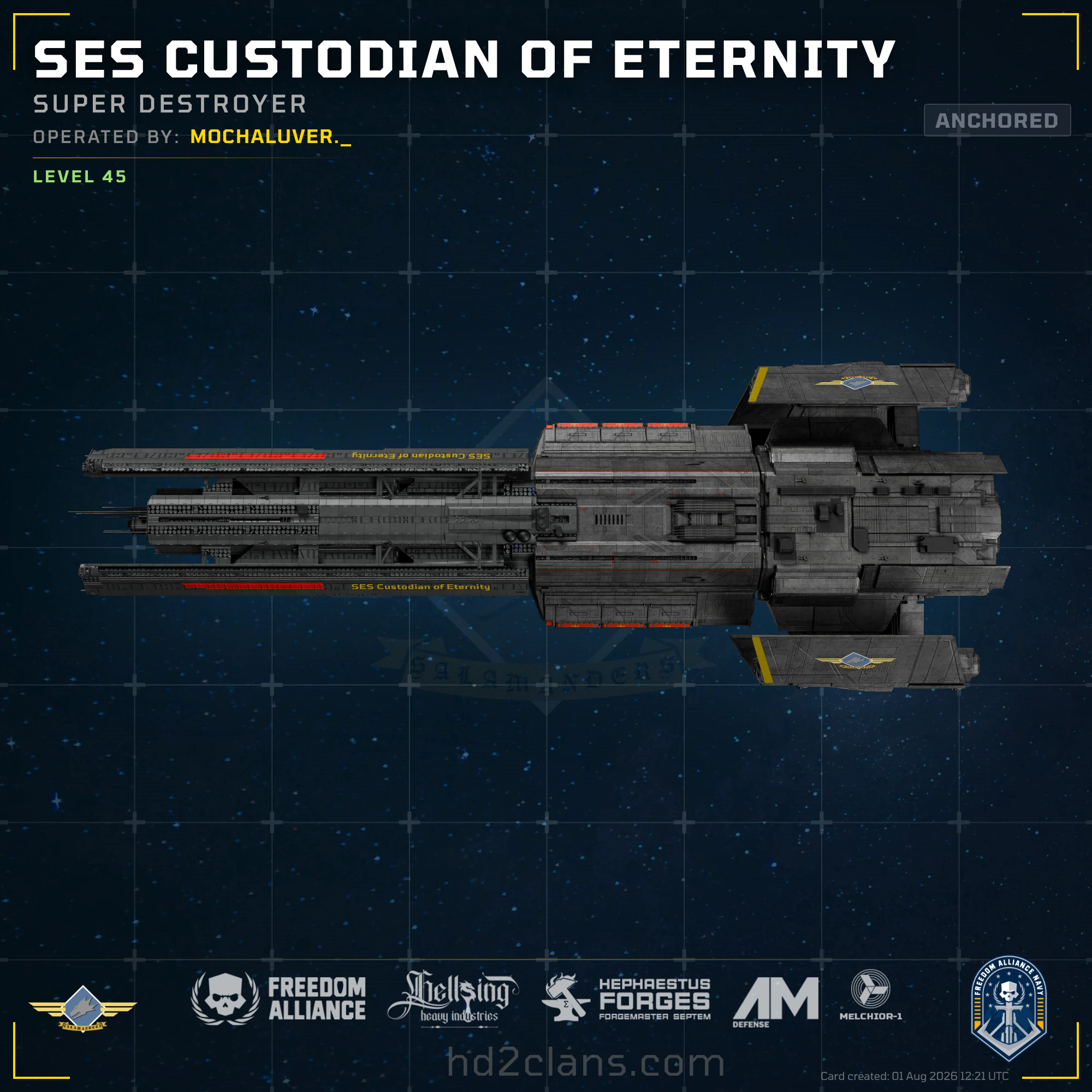 SES Custodian of Eternity