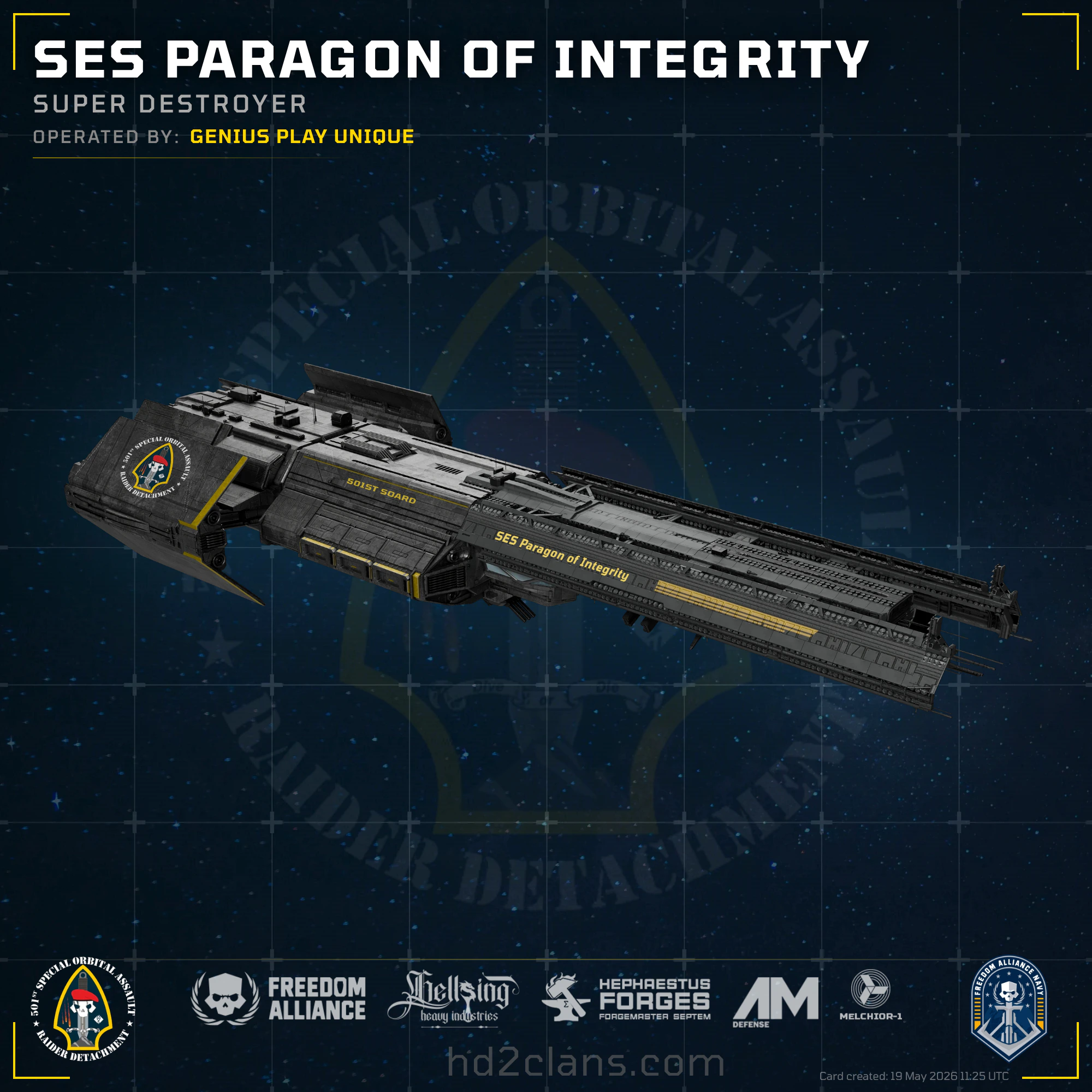 SES Paragon of Integrity