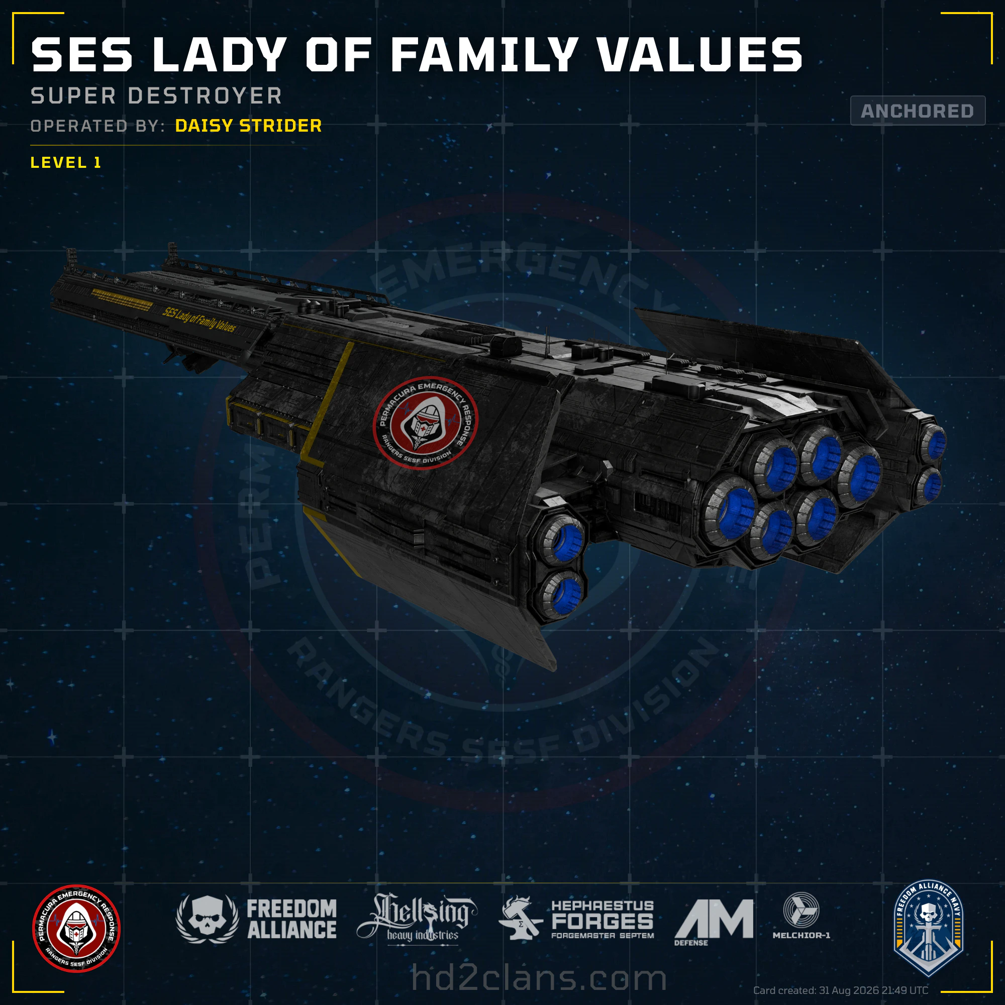SES Lady of Family Values