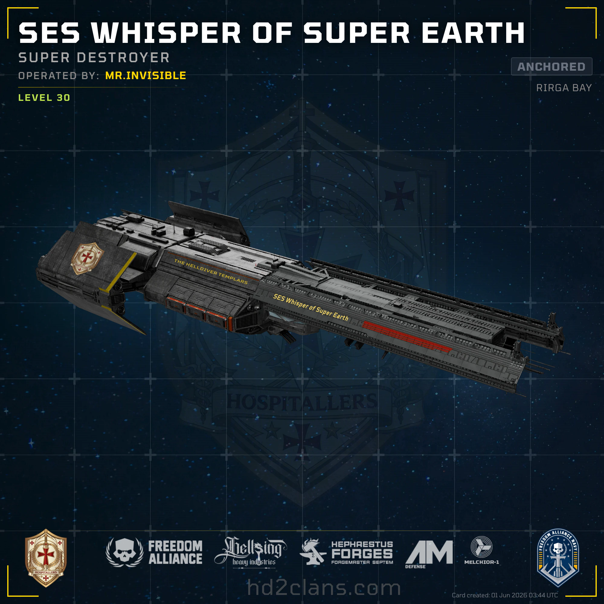SES Whisper of Super Earth