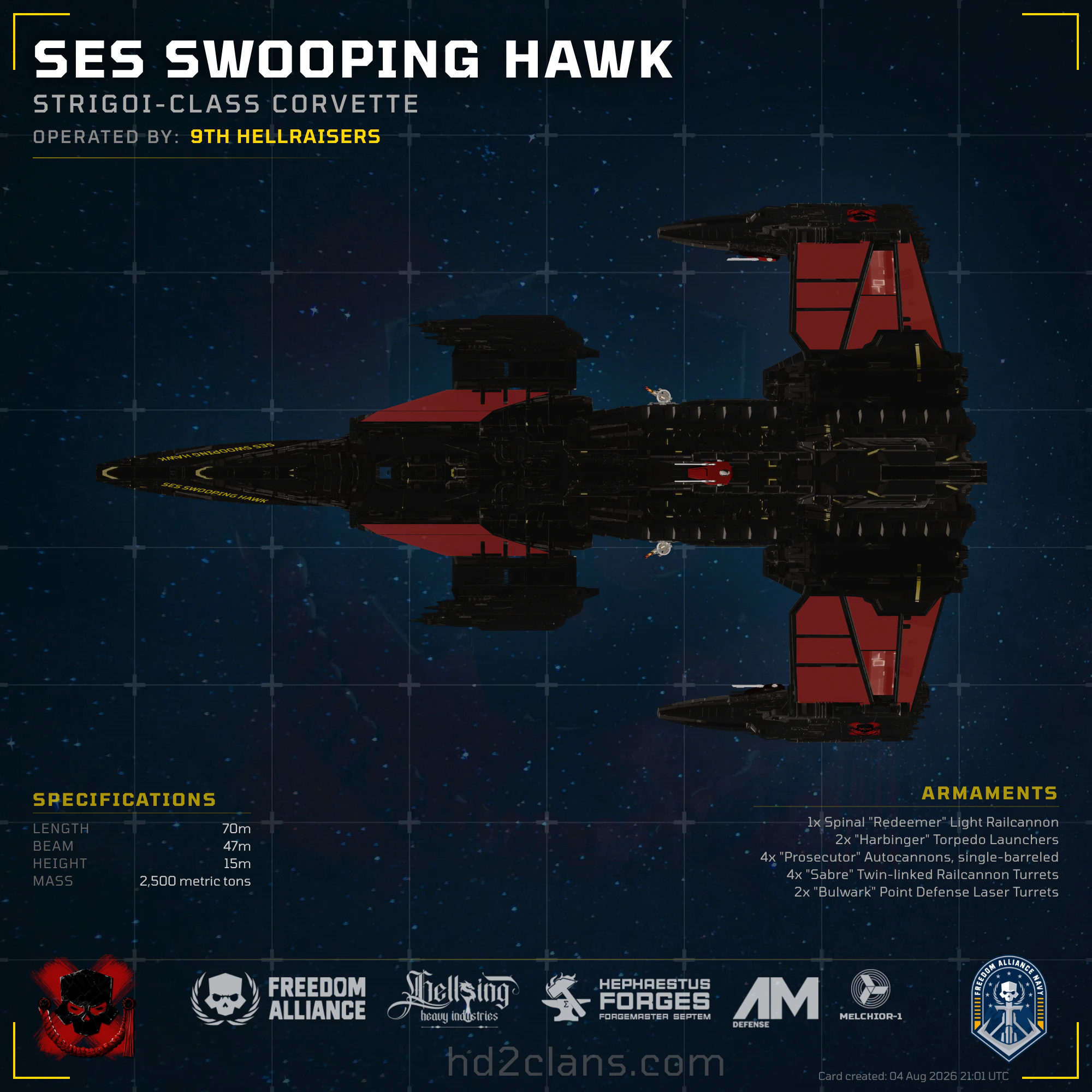 SES Swooping Hawk