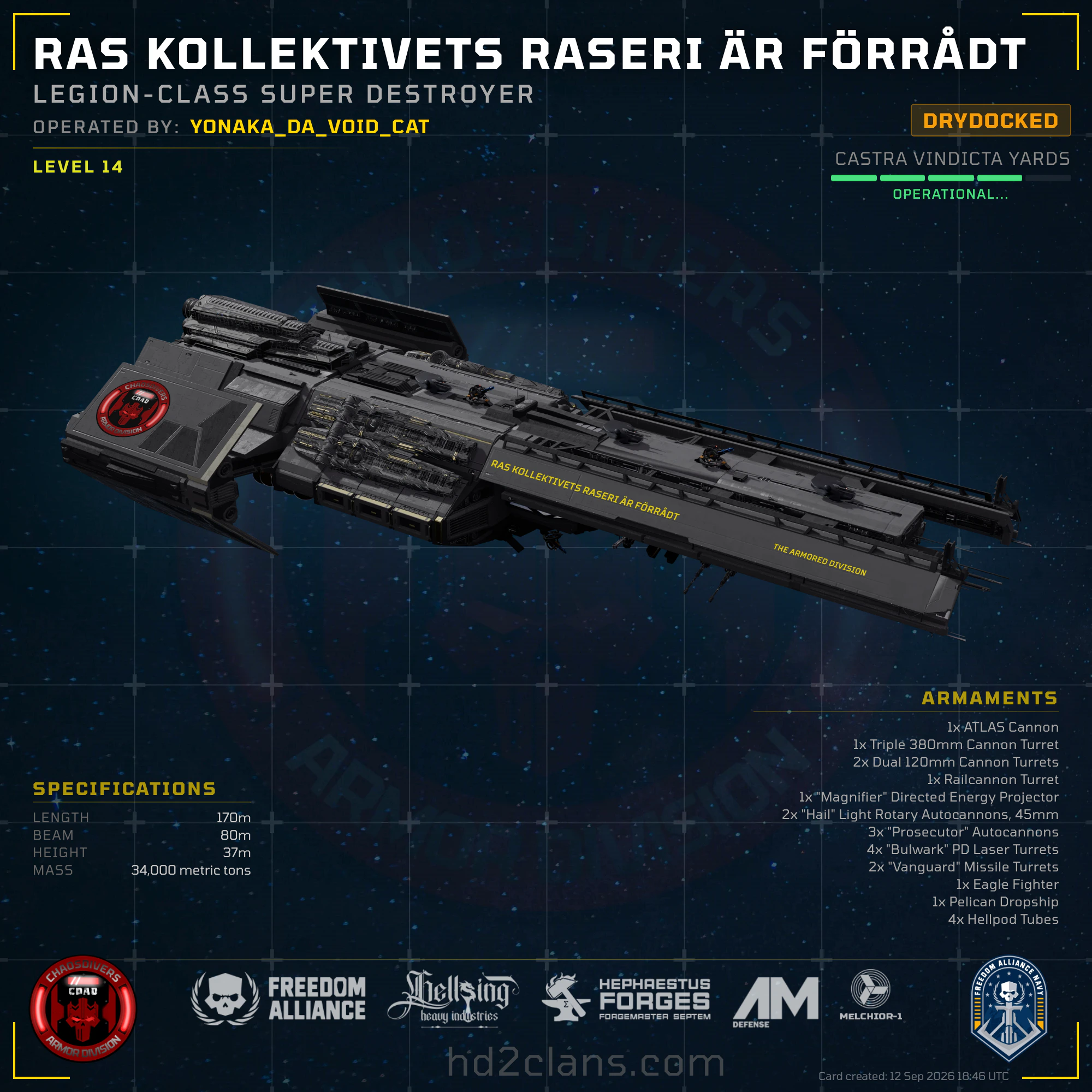 RAS Kollektivets Raseri är Förrådt