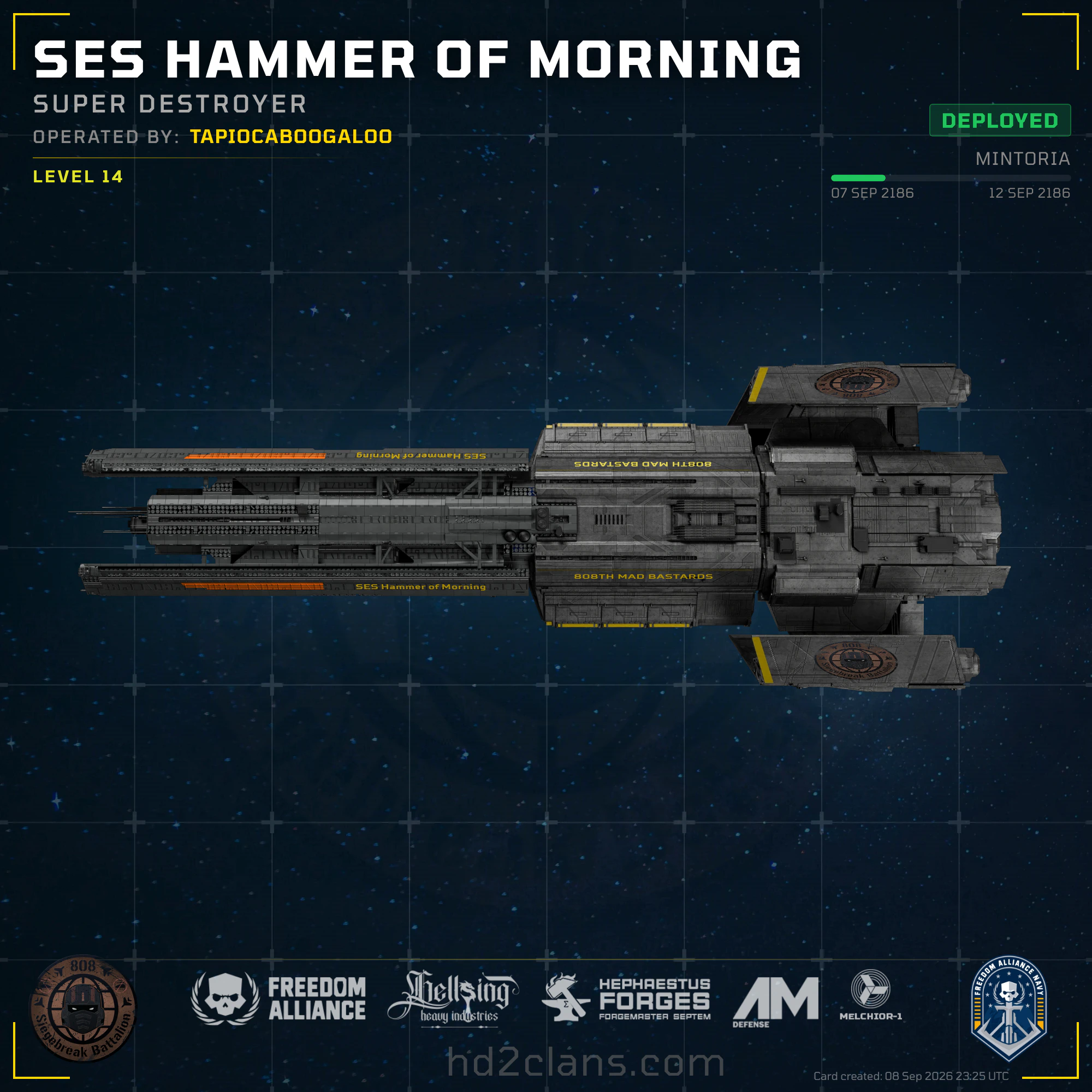 SES Hammer of Morning
