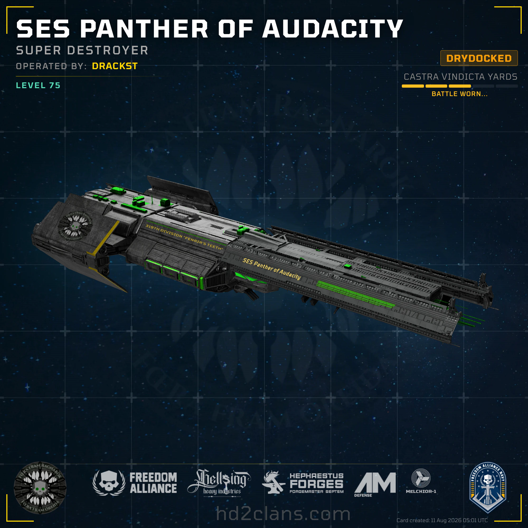SES Panther of Audacity