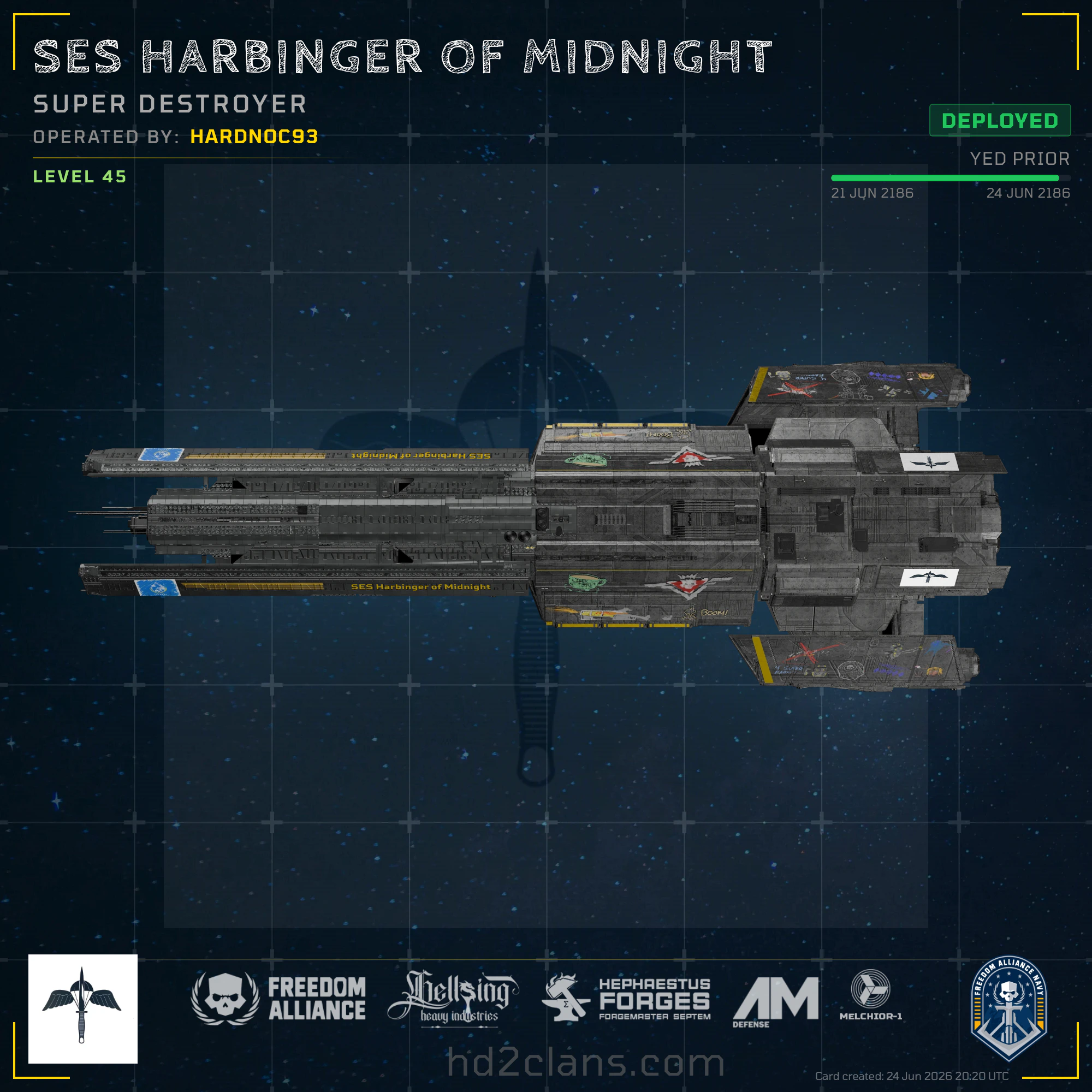 SES Harbinger of Midnight