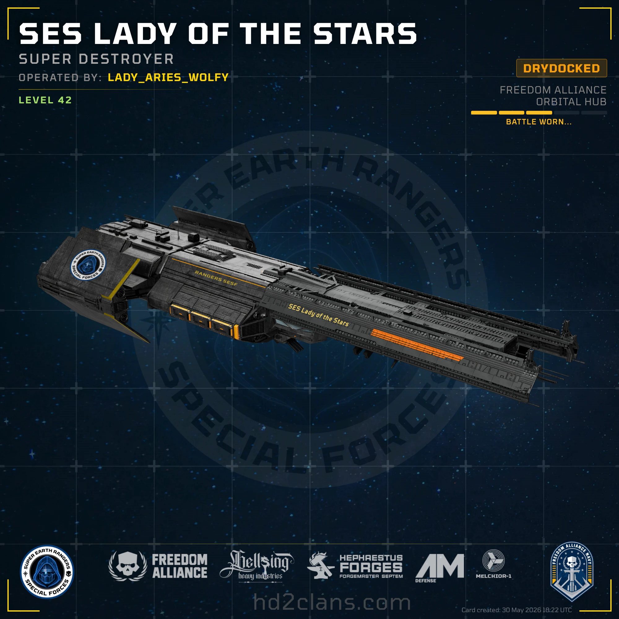 SES Lady of the Stars