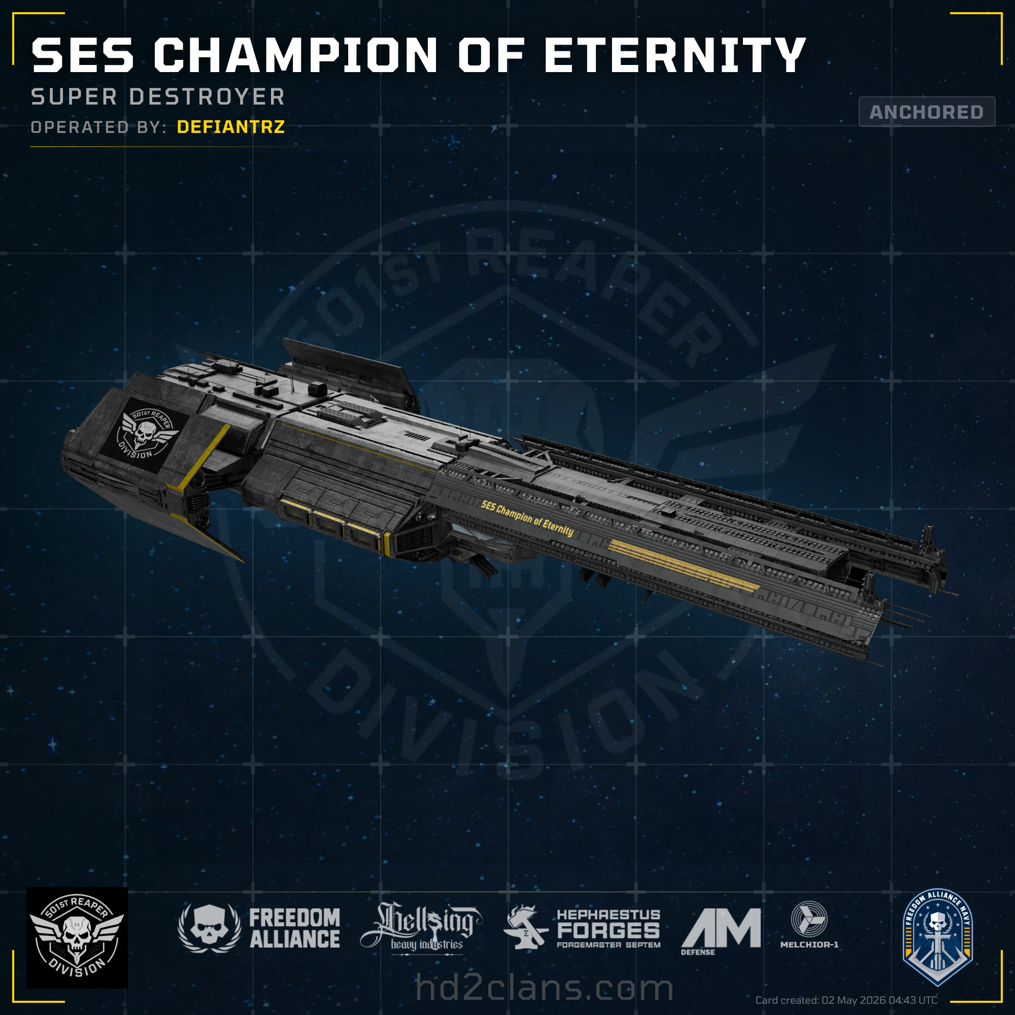 SES Champion of Eternity